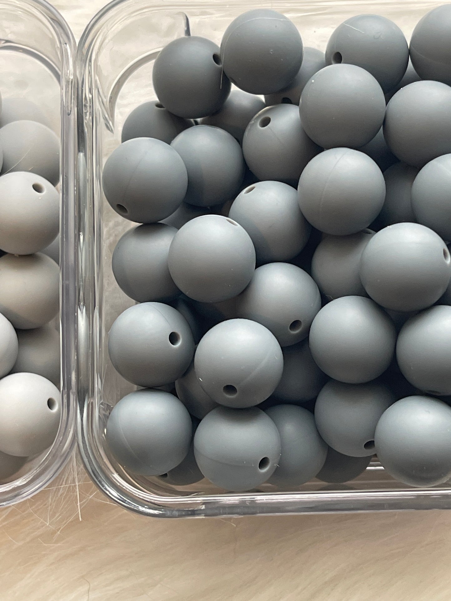 15mm SILICONE BEADS-SOLID COLORS (EARTH TONES)