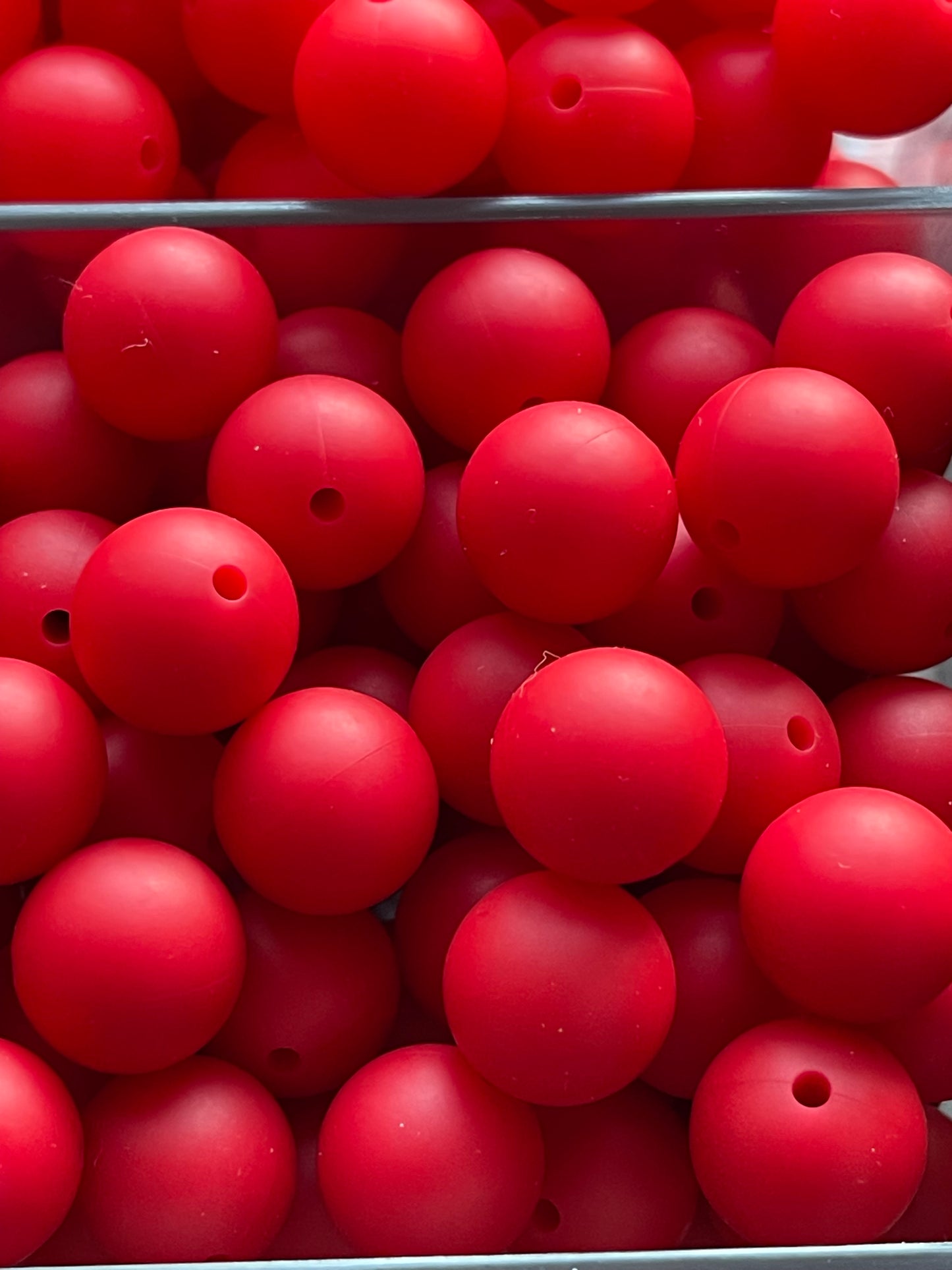 15mm SILICONE BEADS-SOLID COLORS (Primary)