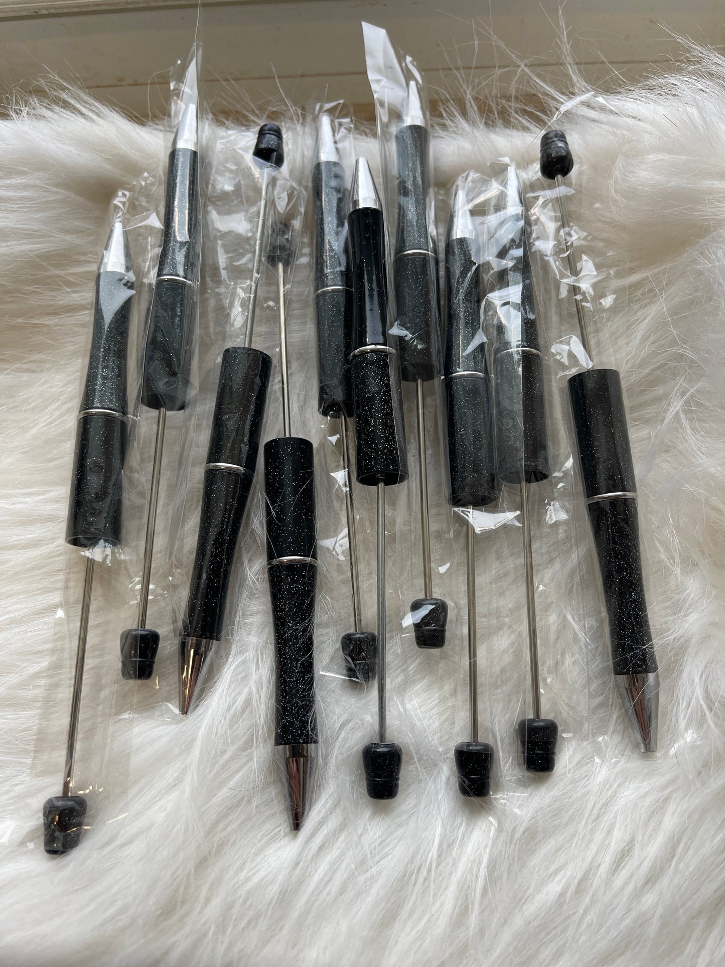 PEN BLANK BLACK METALLIC (quantity discount available)