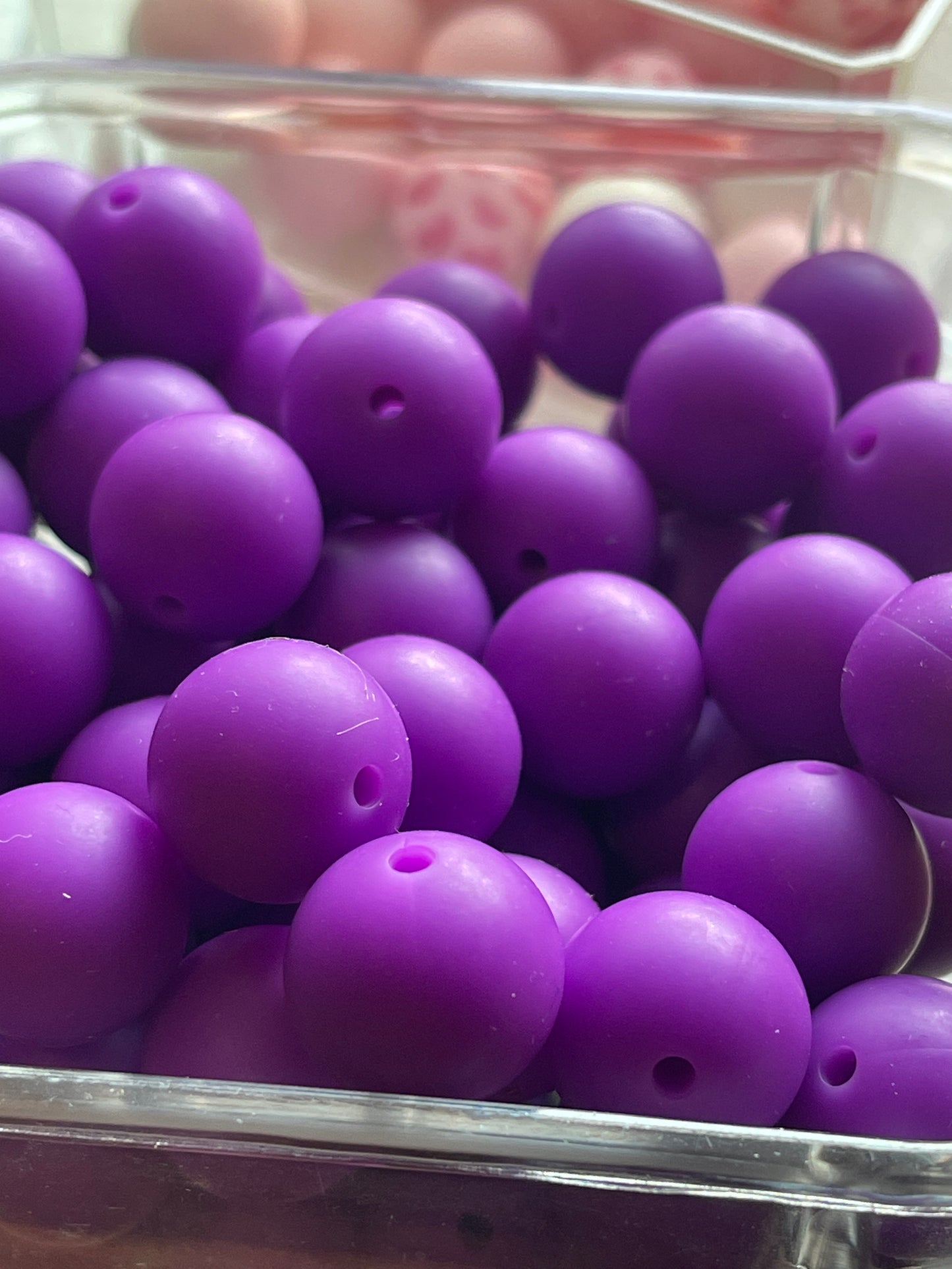 15mm SILICONE BEADS-SOLID COLORS (Primary)