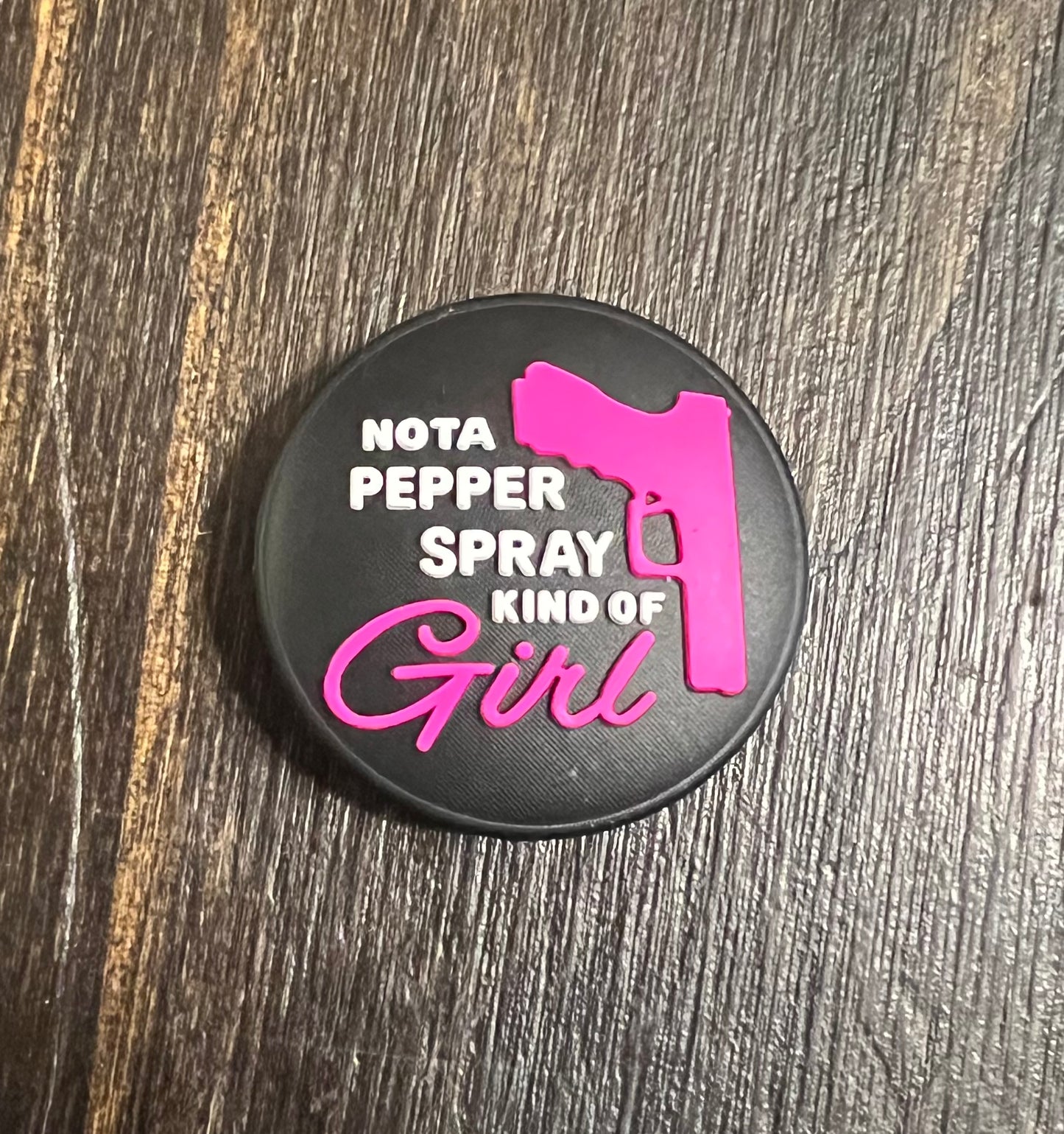 SILICONE FOCAL- Not a pepper spray kind of girl
