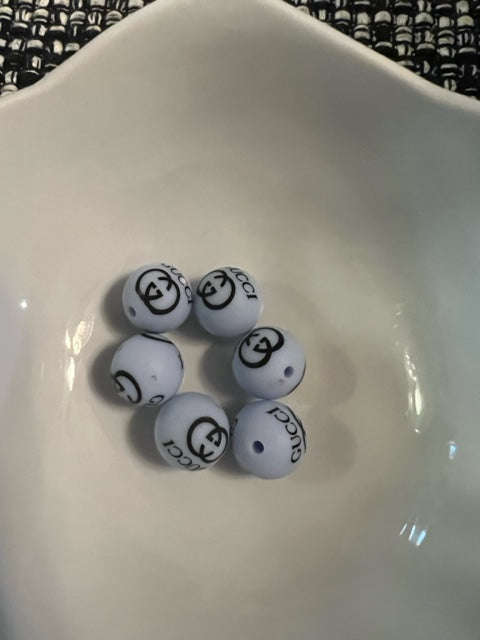 15mm SILICONE BEADS G'S