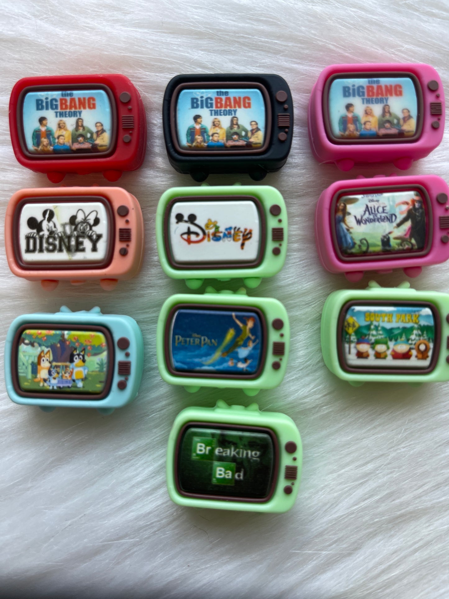 3D SILICONE FOCAL- TV-Shows (9 Options)