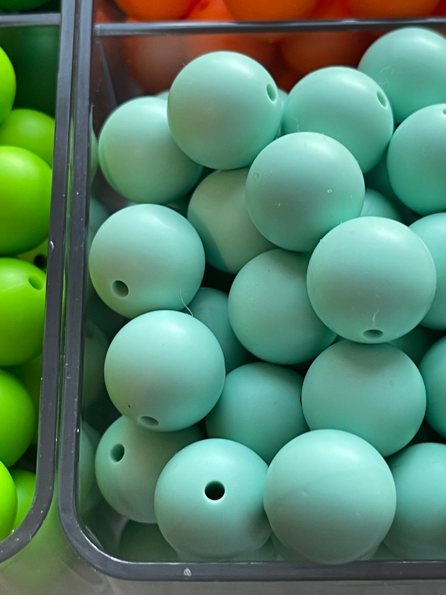 15mm SILICONE BEADS-SOLID COLORS (Primary)