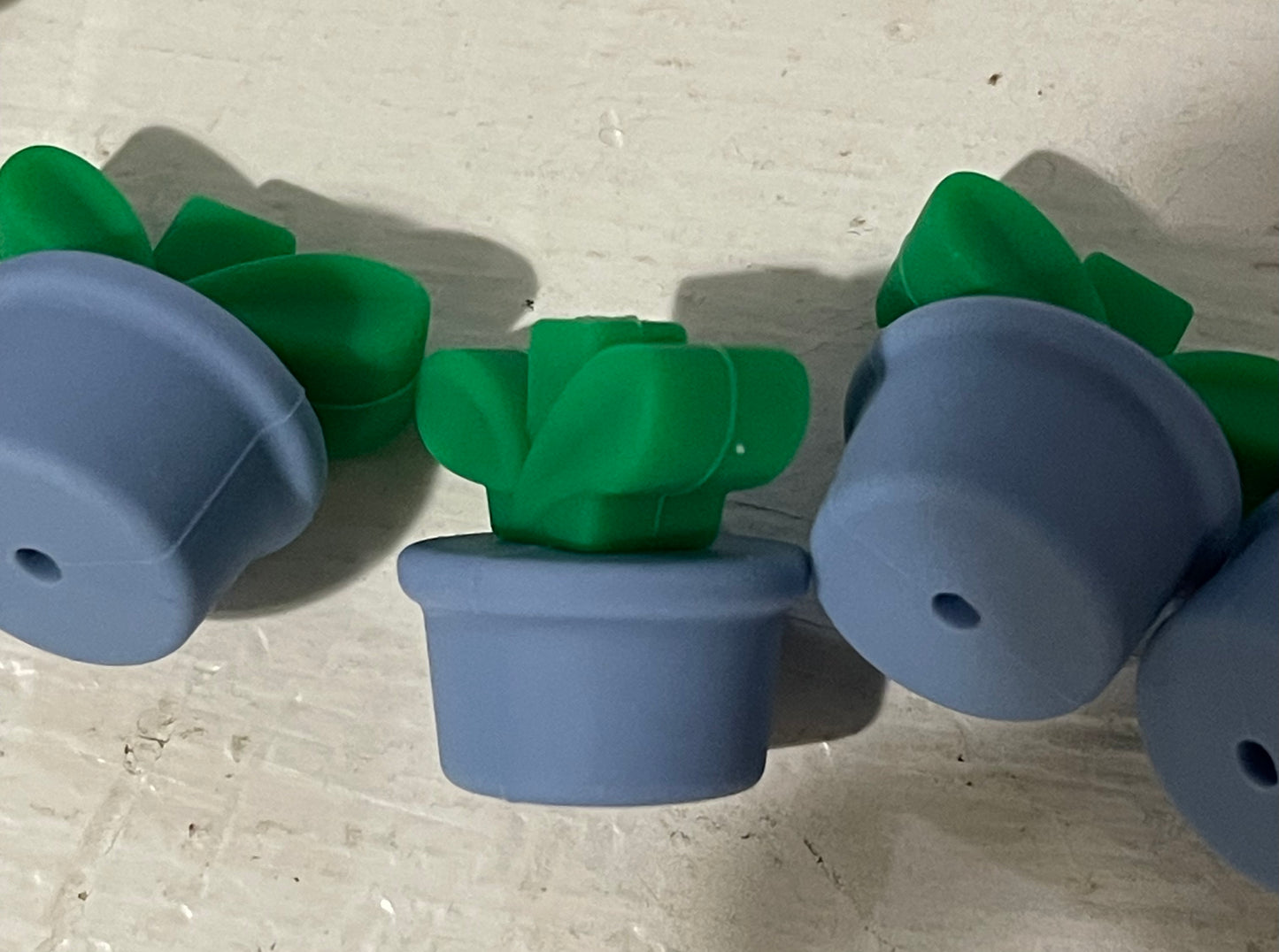 SILICONE FOCAL - Flower Pot-NO FLOWER (10 options)