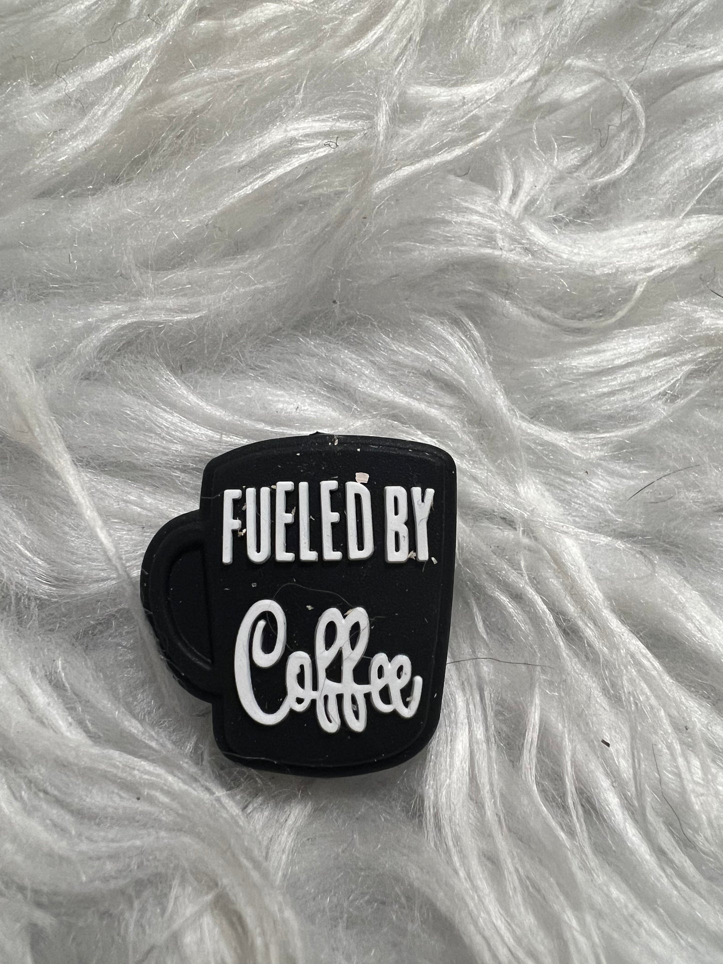 SILICONE FOCALS- Fueled by Coffee Mug (4 COLOR OPTIONS)