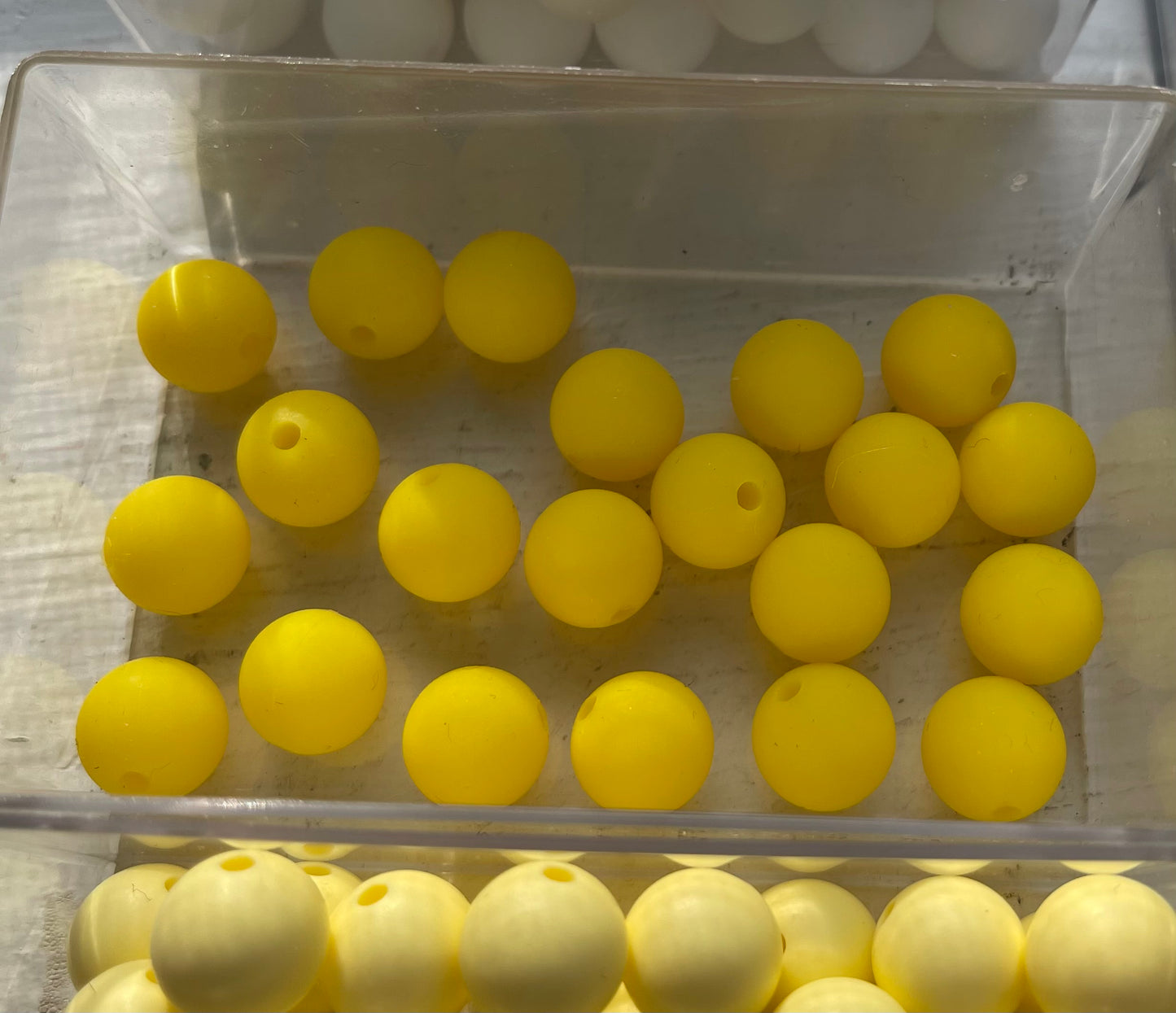 12mm SILICONE BEADS (Multiple Color Variations)