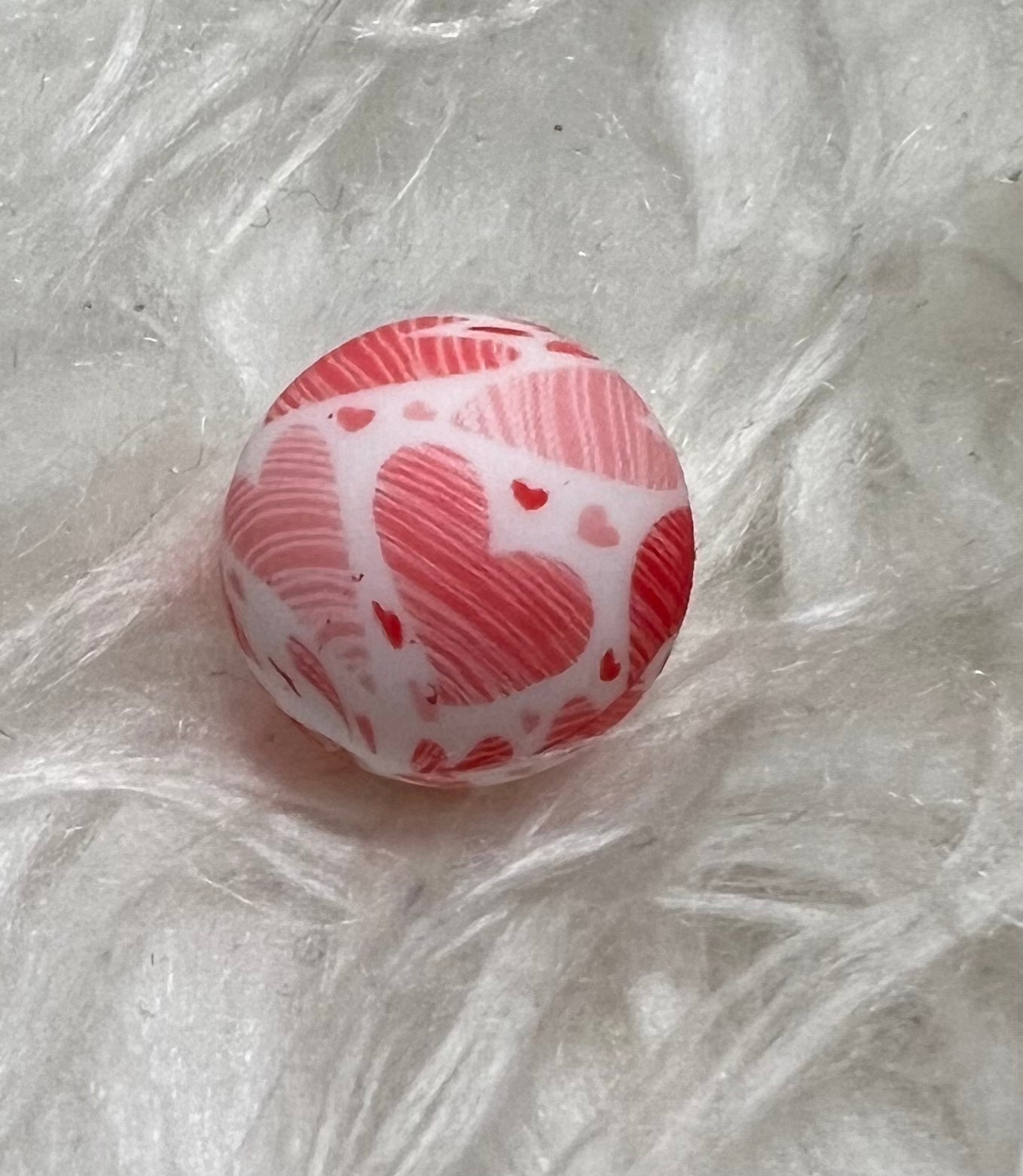 15mm SILICONE BEAD - PRINTED (21 Options)