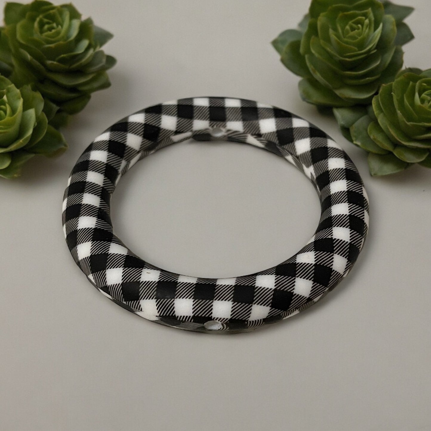 65mm Round Ring Silicone Focal for Pendants-Freshies-Car Mirrors (27 options)
