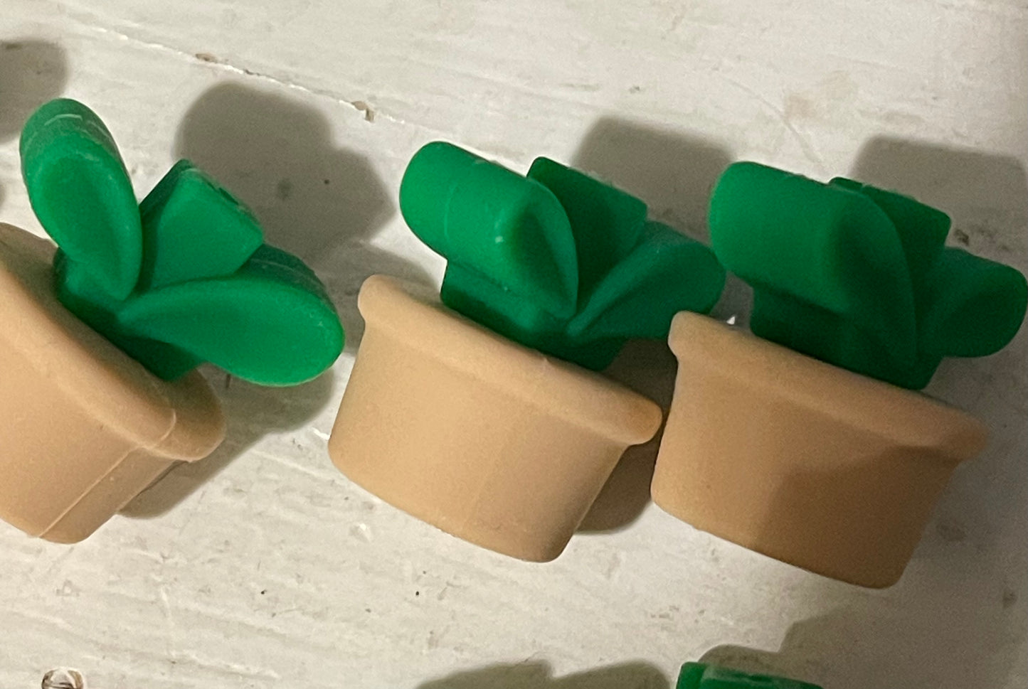 SILICONE FOCAL - Flower Pot-NO FLOWER (10 options)