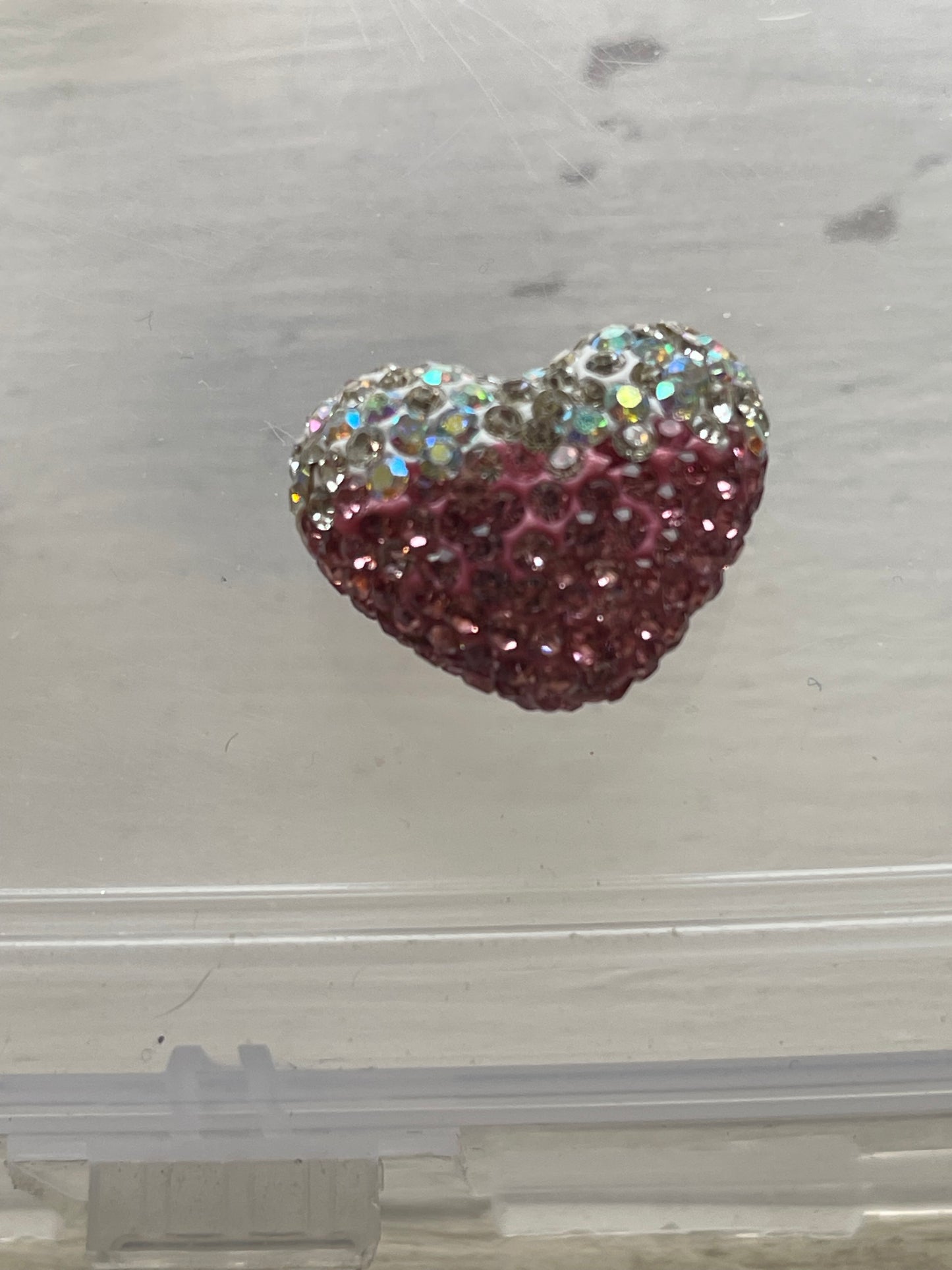 23mm Rhinestone Hearts (18 Options) (Rhinestone Heart only-Focal sold separately)
