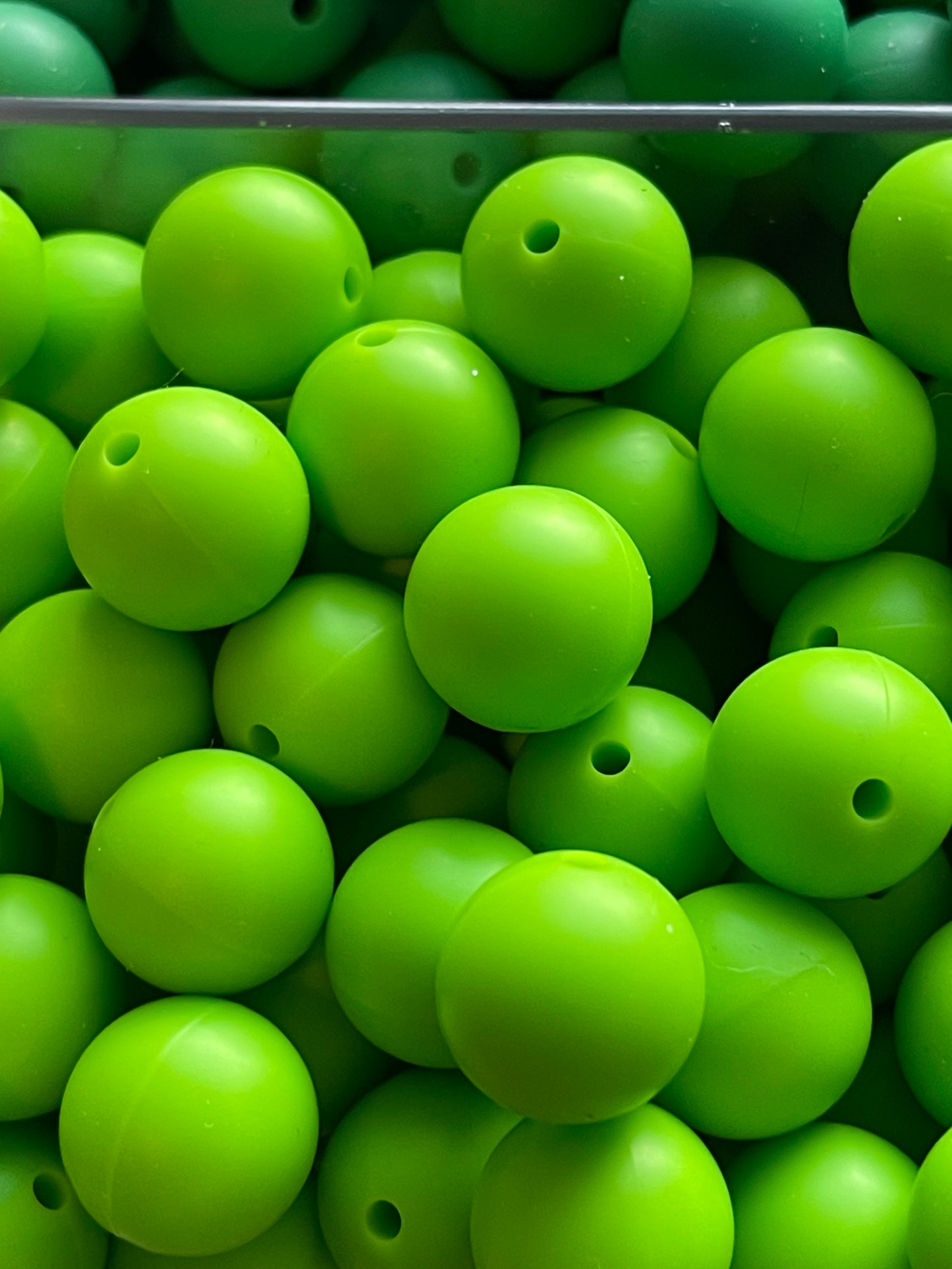 15mm SILICONE BEADS-SOLID COLORS (Primary)