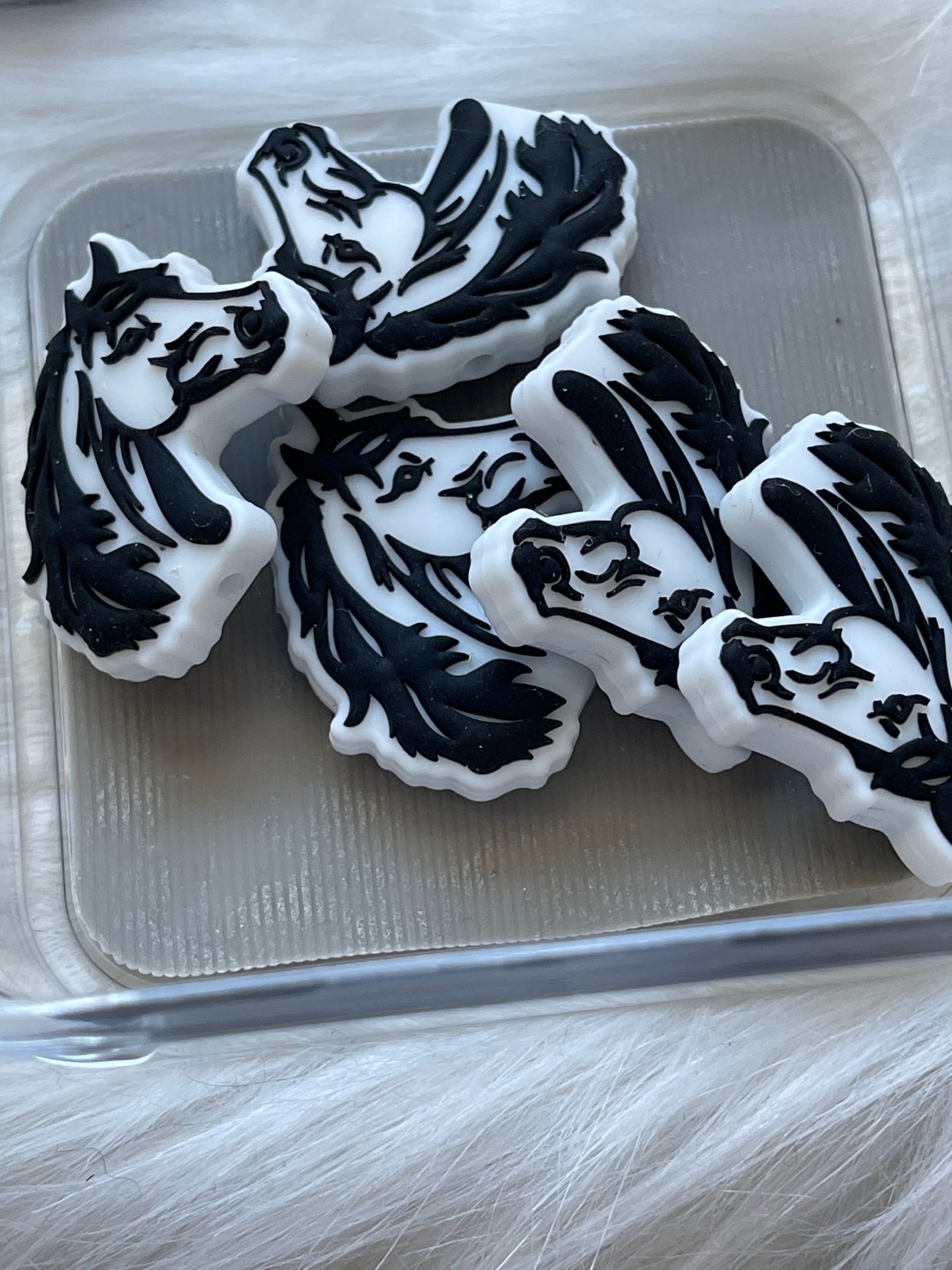 SILICONE FOCAL- Horse Head (3 Options)