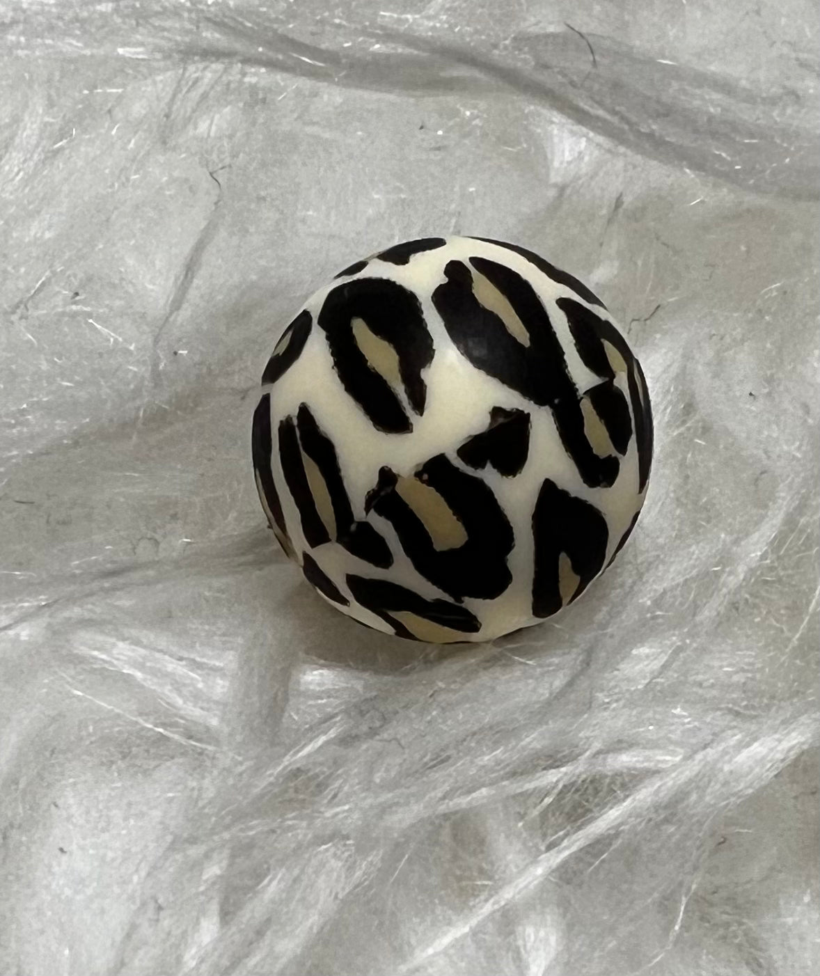 15mm SILICONE BEAD - PRINTED (21 Options)