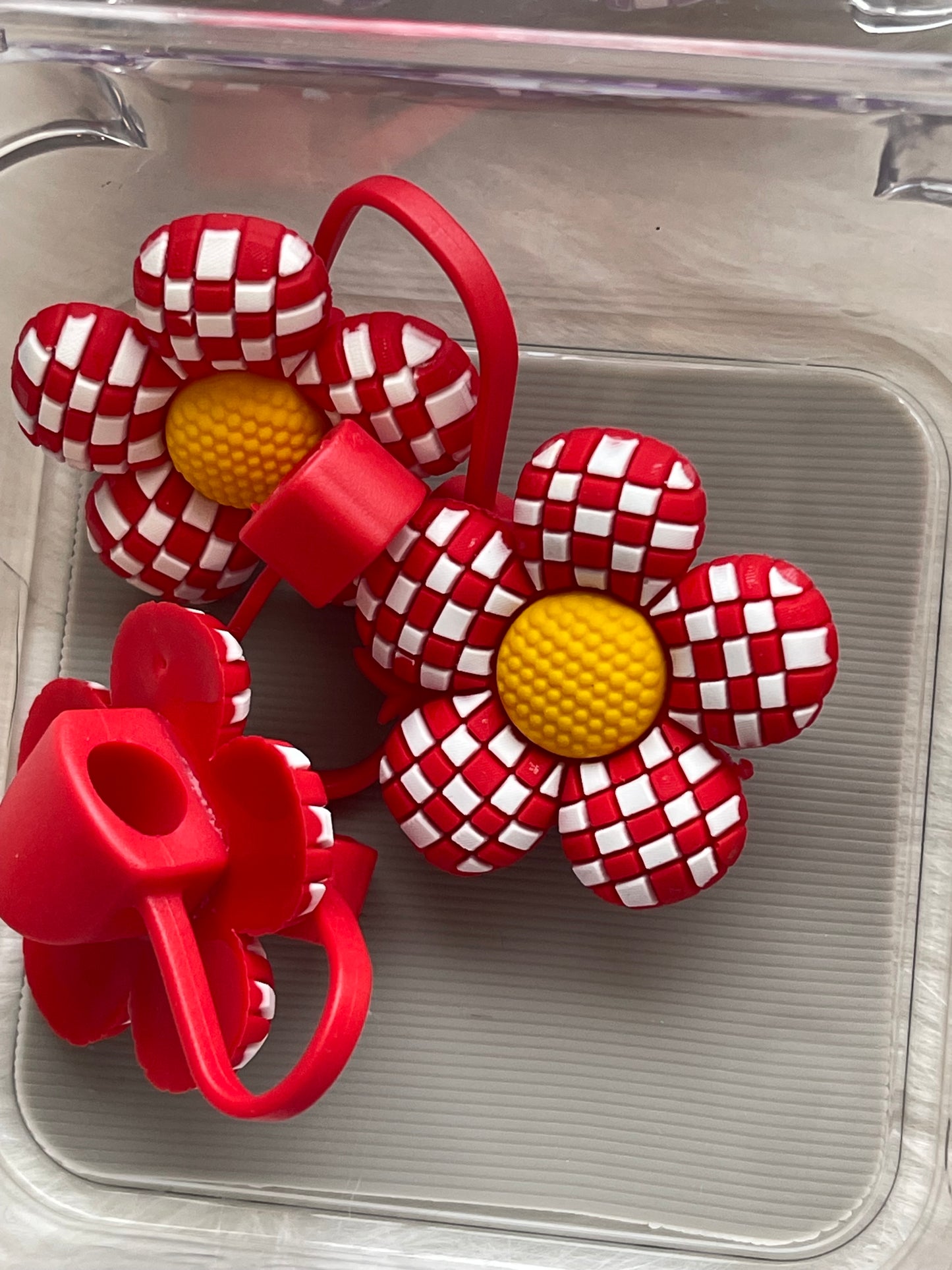 SILICONE STRAW or PEN Topper Cap (18 Options)