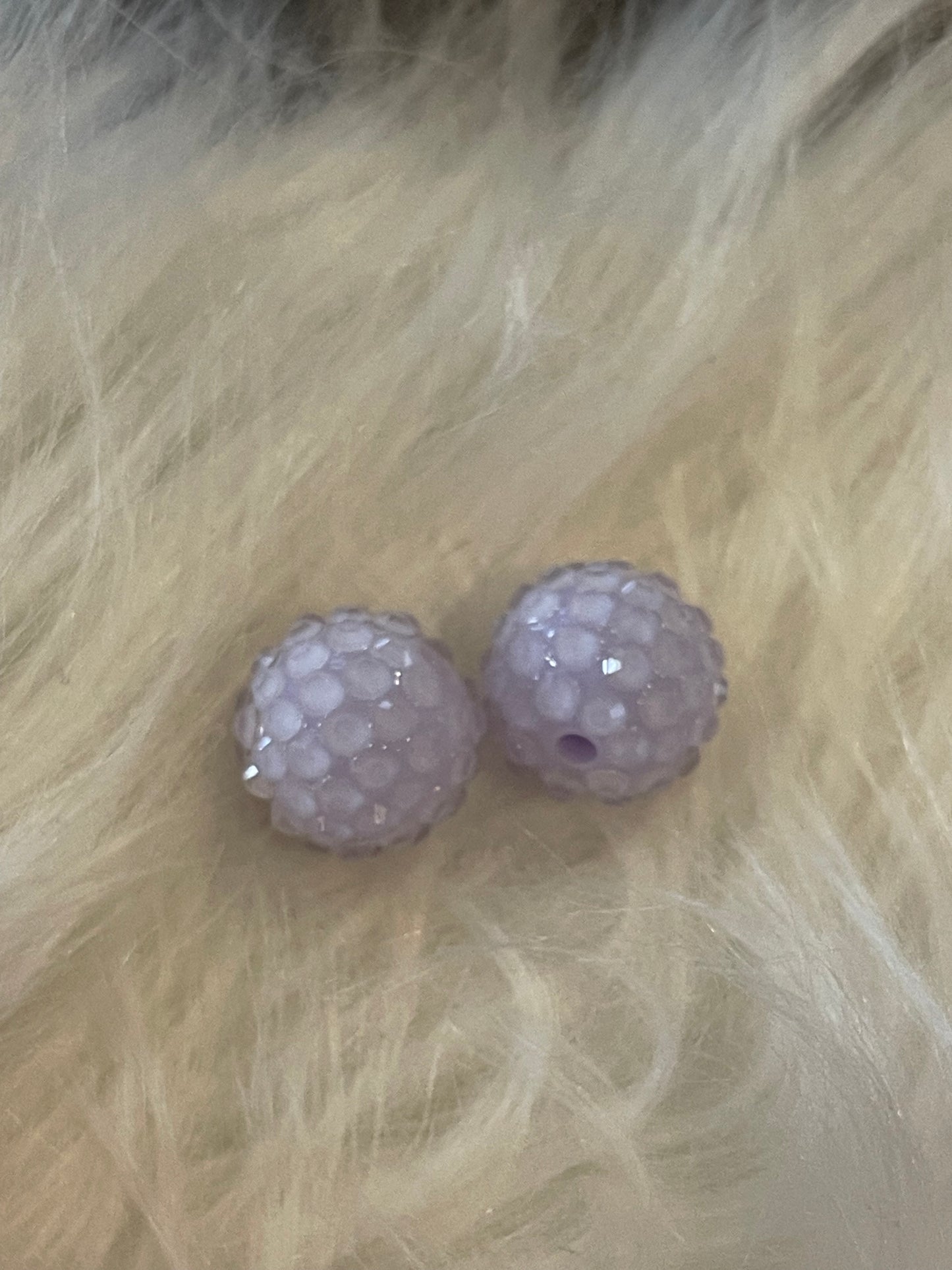16mm CHUNKY RHINESTONE Bead (25 Color Options)