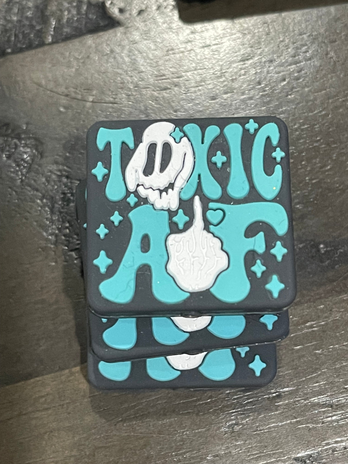 SILICONE FOCAL - Attitude/Patience/Anxiety Theme-Low Inventory