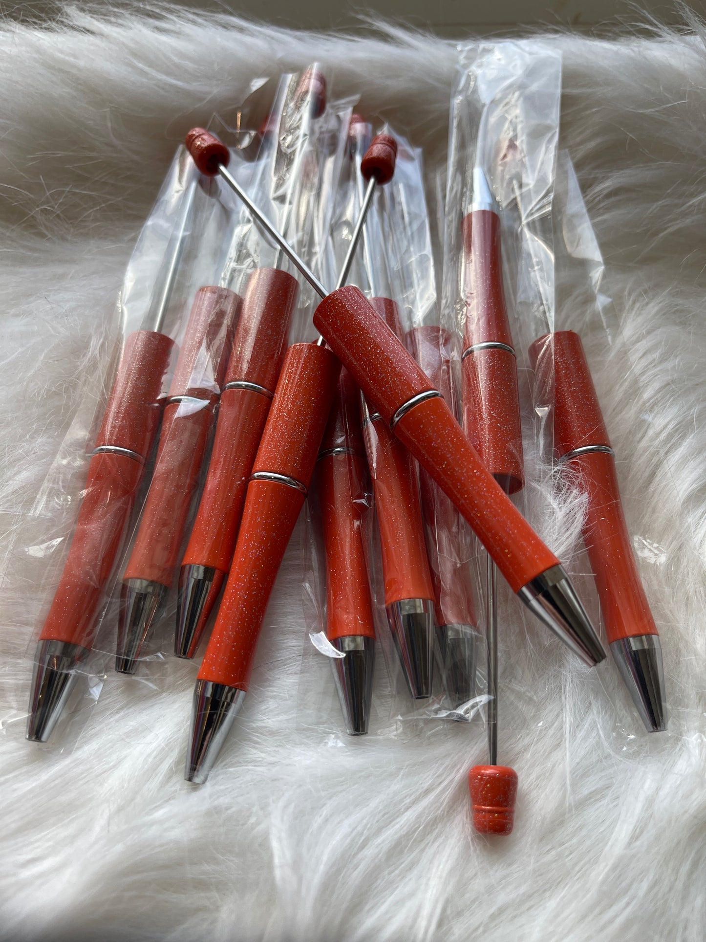PEN BLANK Burnt Orange Glitter (quantity discount available)