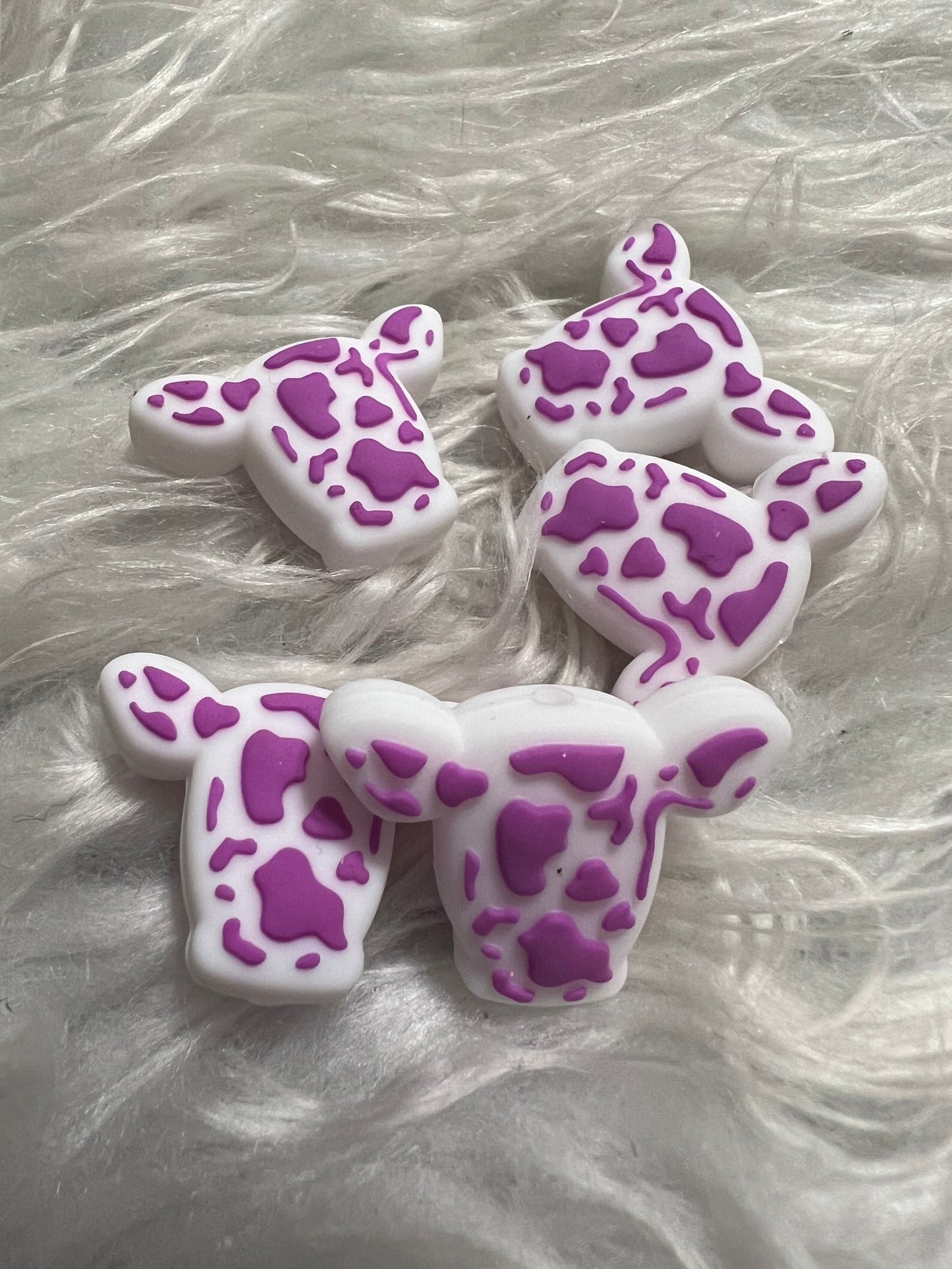 SILICONE FOCALS- COWS (pick your colors)