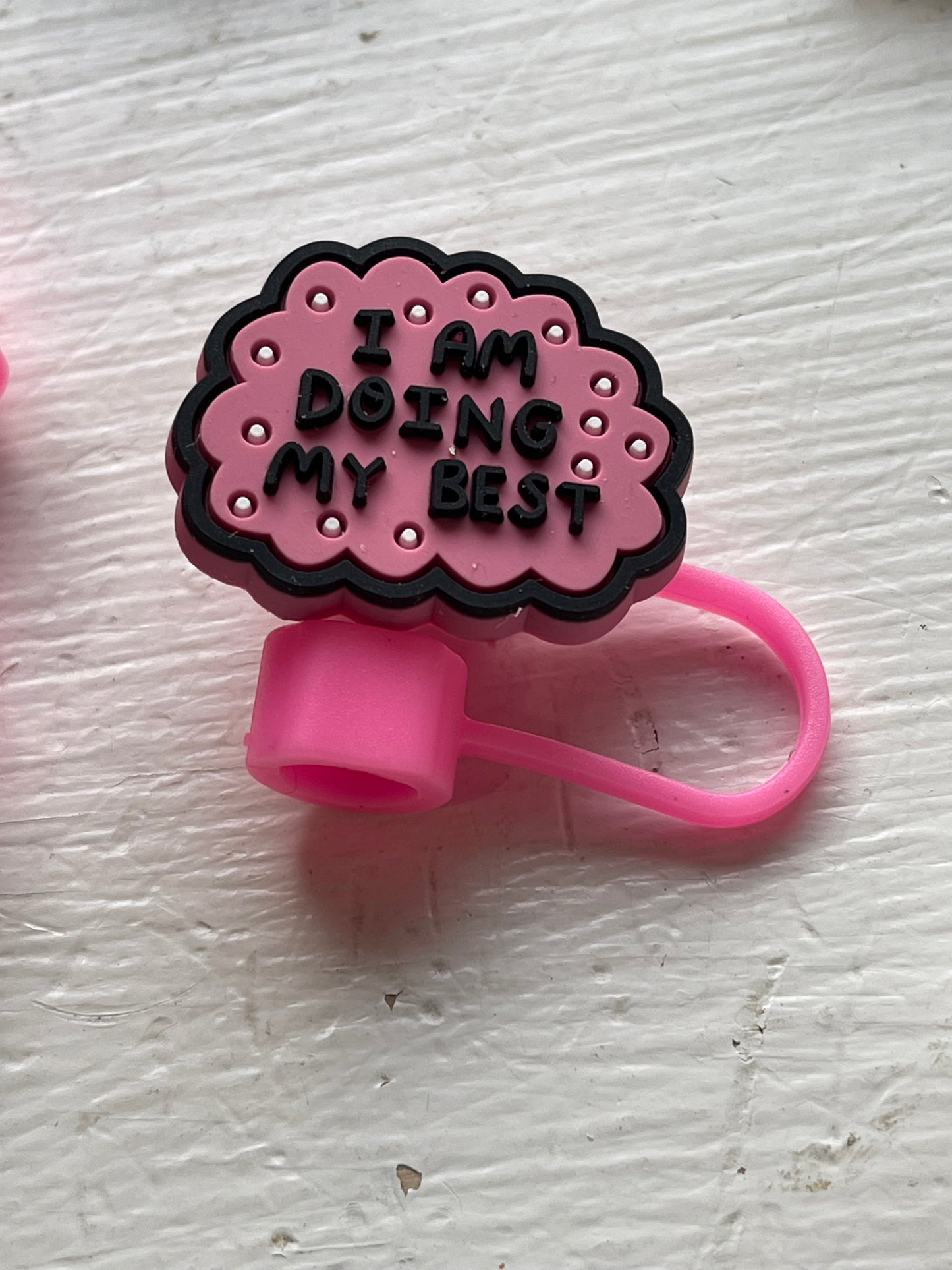 SILICONE STRAW or PEN Topper Cap (18 Options)