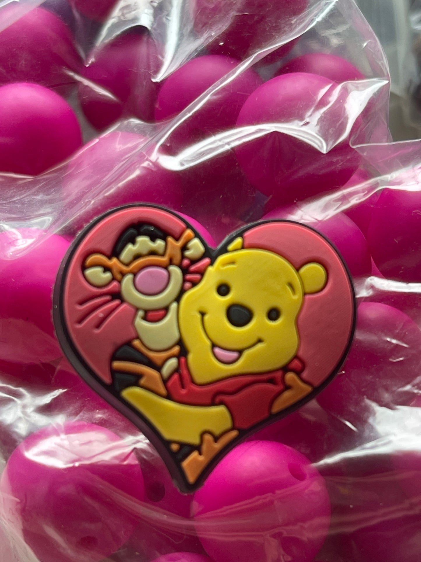 SILICONE FOCAL- Winnie Poo (5 Options)