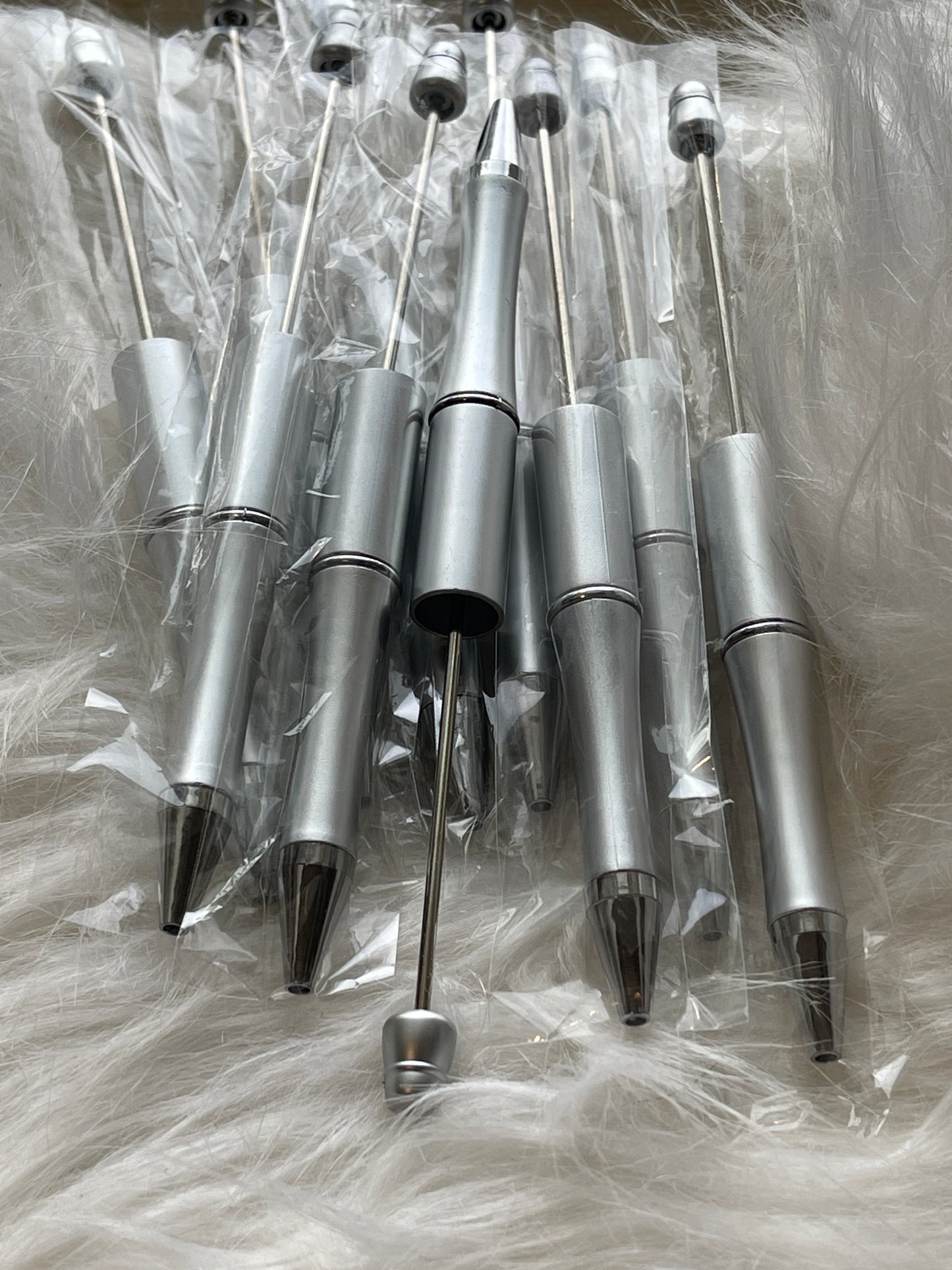 PEN BLANK SILVER Metallic (quantity discount available)