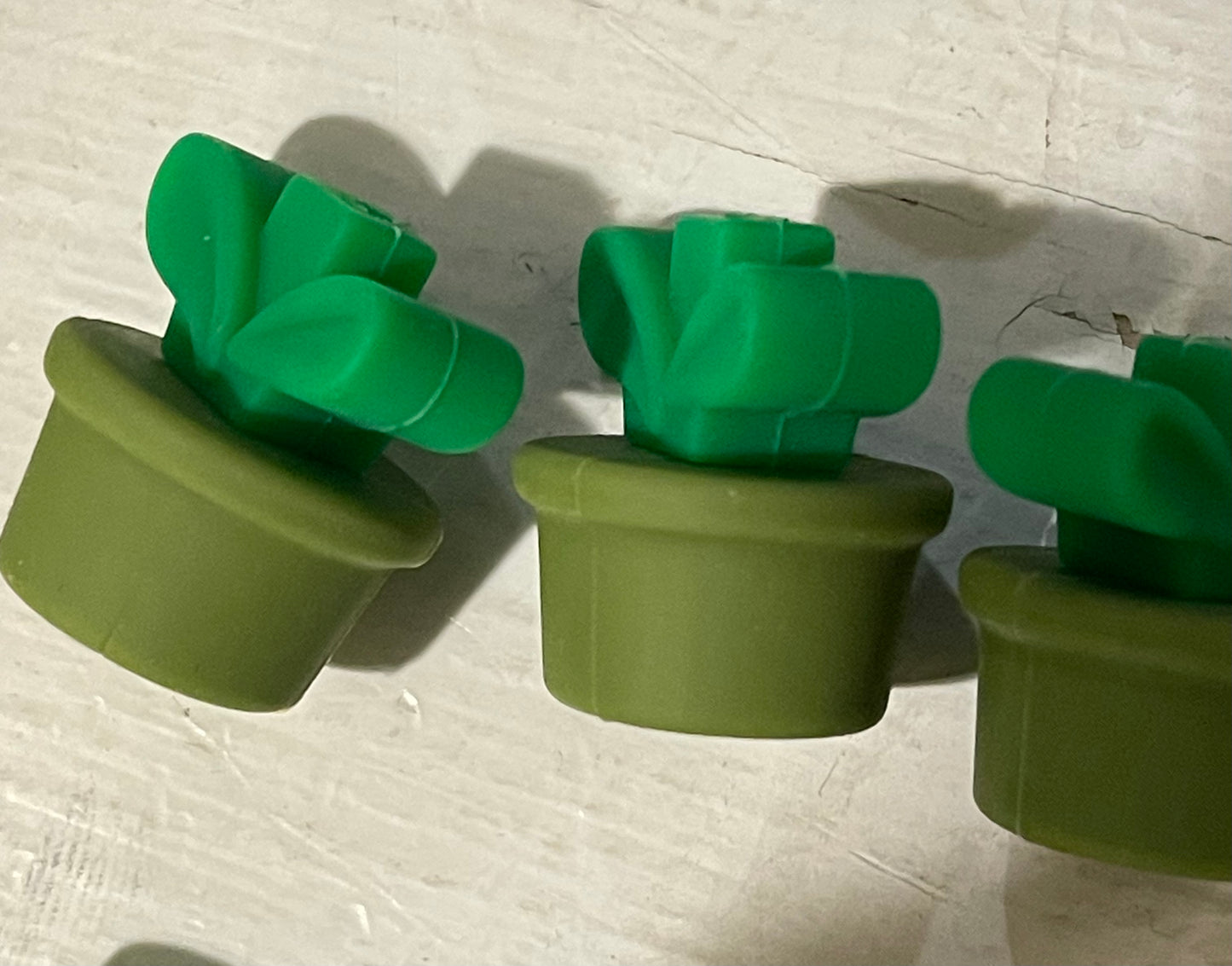 SILICONE FOCAL - Flower Pot-NO FLOWER (10 options)
