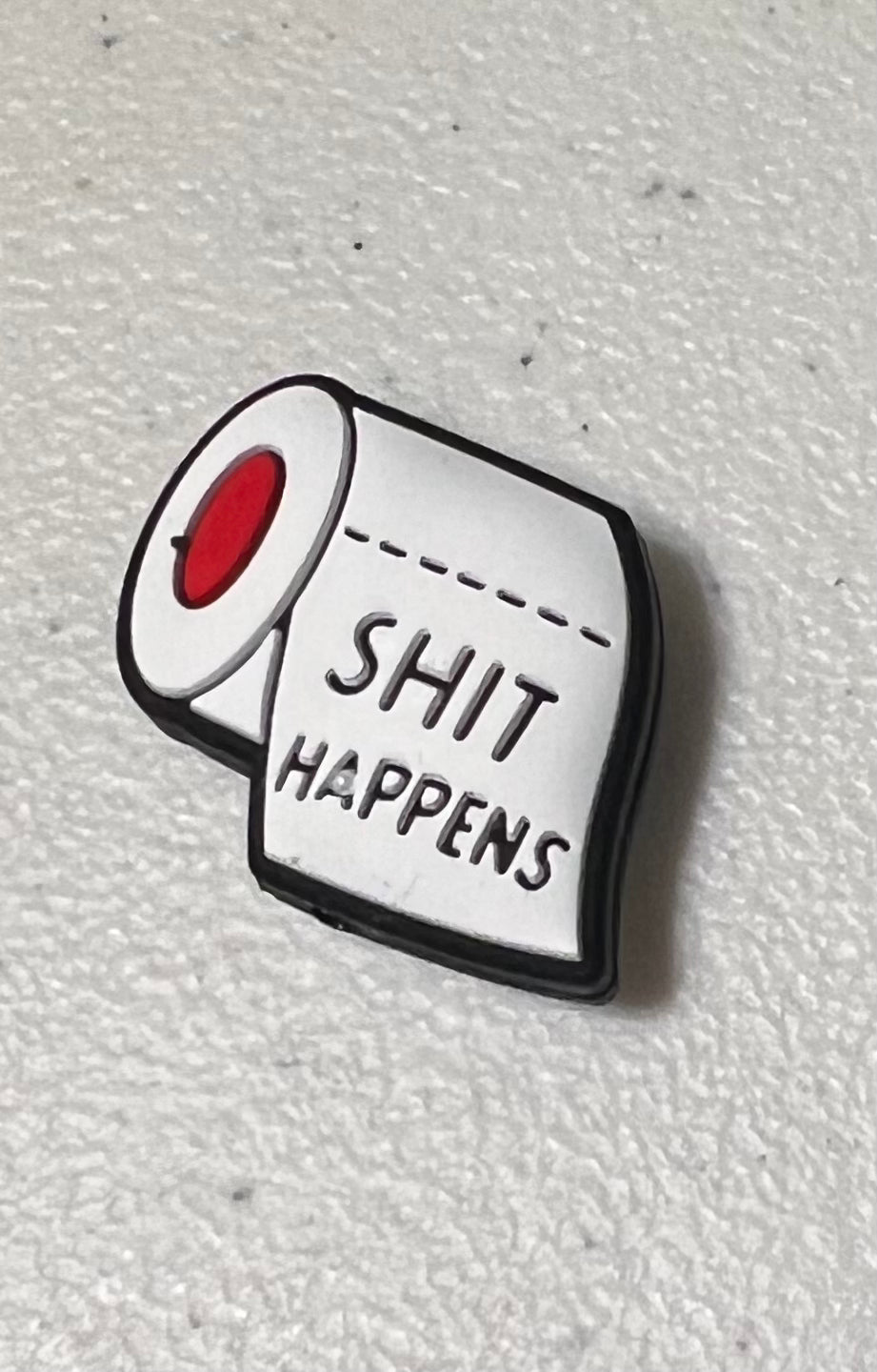 SILICONE FOCAL- Sh*T Happens toilet paper