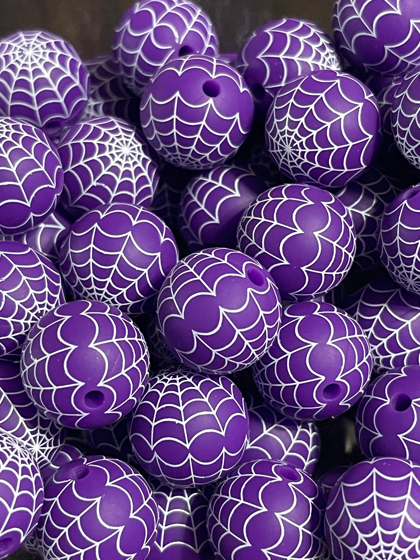 15mm SILICONE BEAD - PRINTED (25 Options)