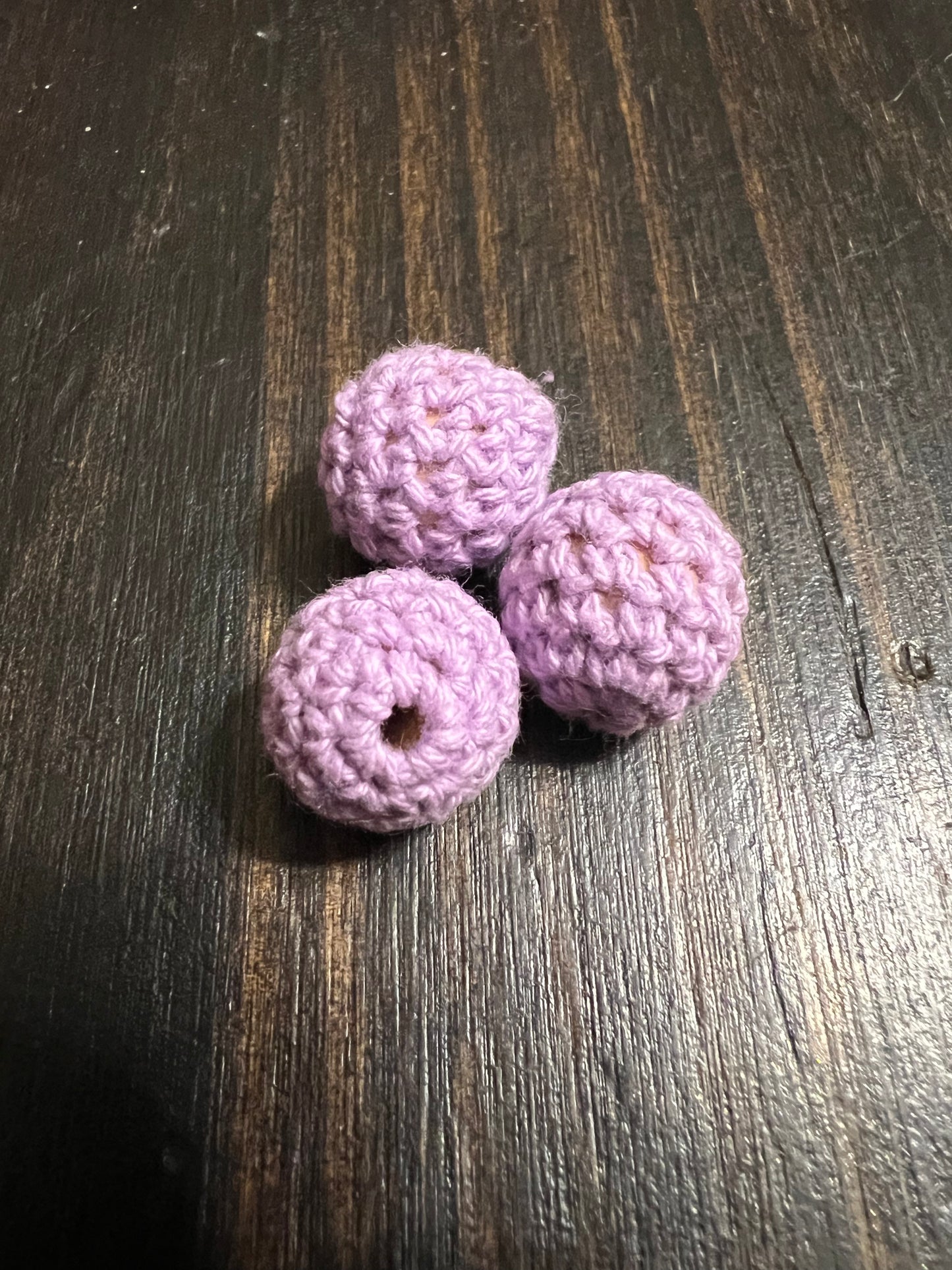 15mm yarn beads (actual yarn)