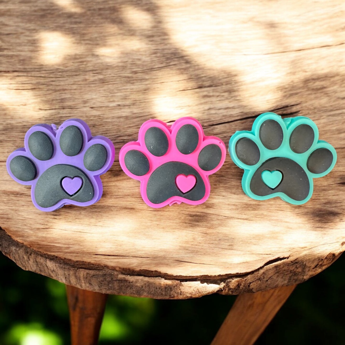 SILICONE FOCAL- paw prints