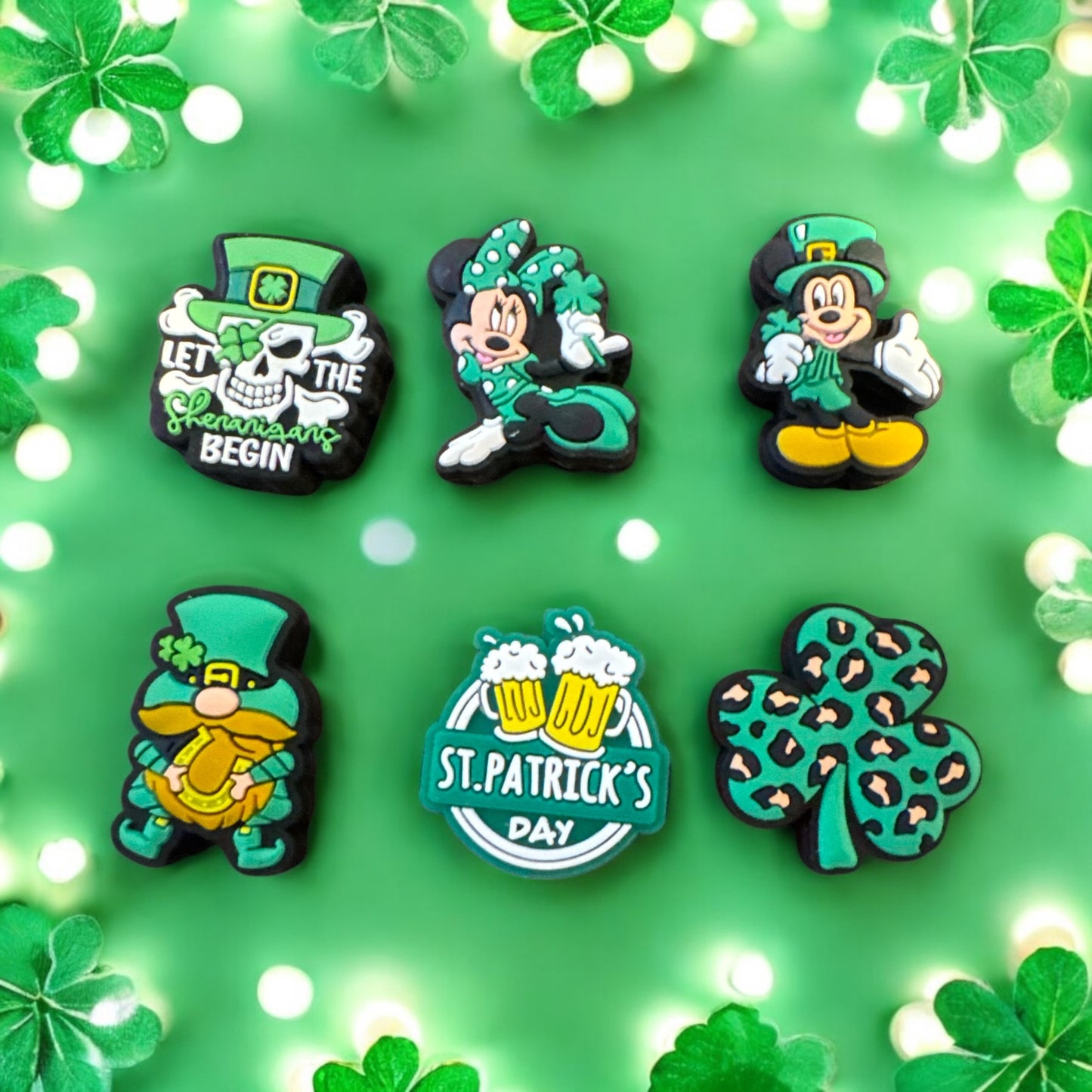 SILICONE FOCALS- St. Patrick’s Day (6 OPTIONS TO CHOOSE FROM)