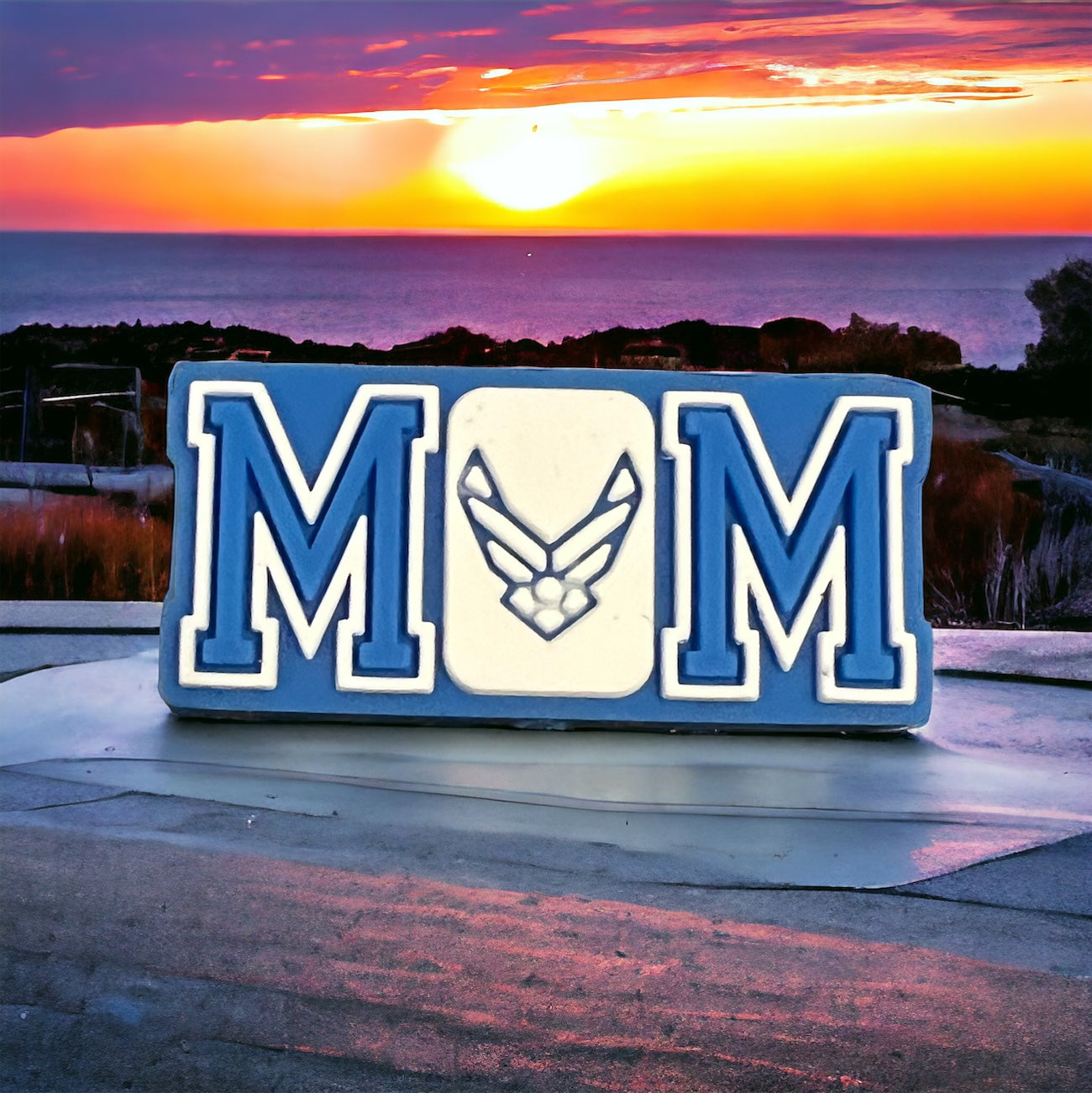 SILICONE FOCALS- Military and Military Mom FOCALS- 8 Options