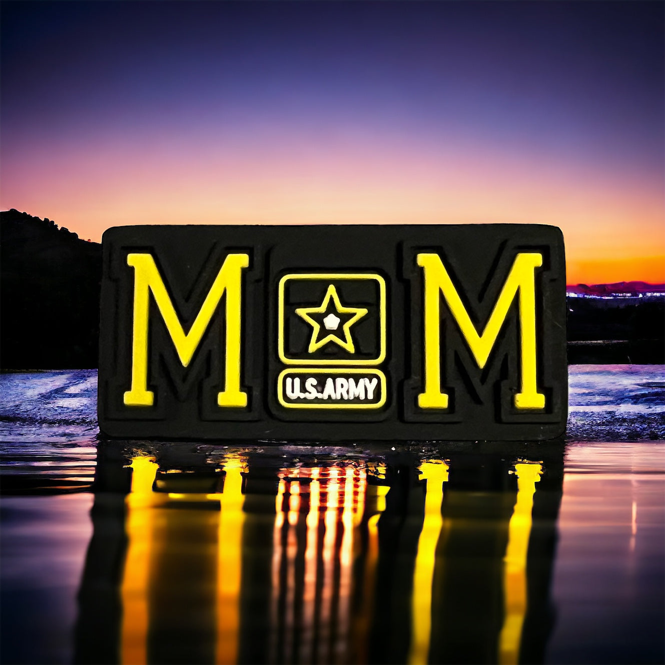 SILICONE FOCALS- Military and Military Mom FOCALS- 8 Options