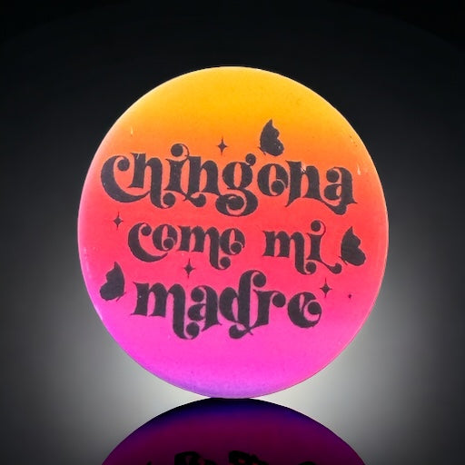 SILICONE FOCAL- A Message from Heaven & Chingona como mi Madré if I’m out go to >>> www.kikaskreationstx.com (these are her beautiful exclusive focals)