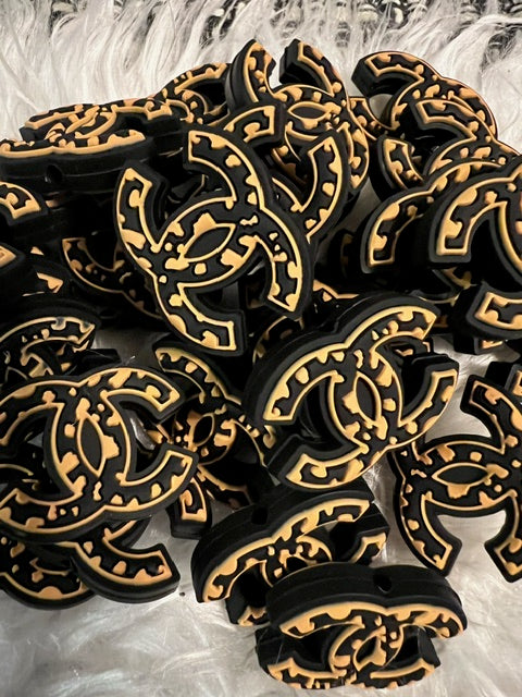 SILICONE FOCALS- C's LEOPARD cow PRINT (6 COLOR OPTIONS)