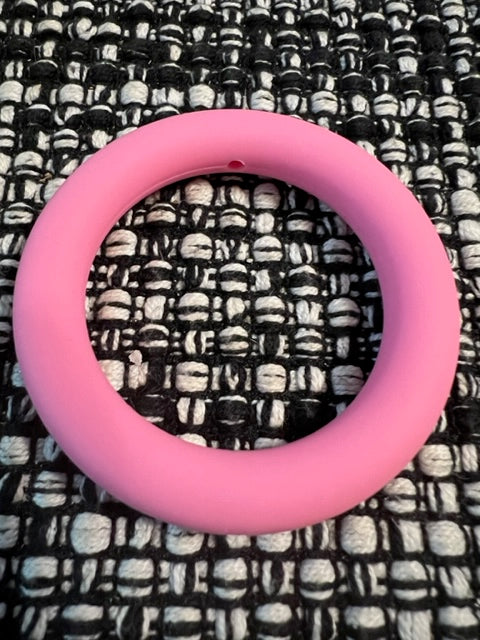 65mm Round Ring Silicone Focal for Pendants-Freshies-Car Mirrors (27 options)