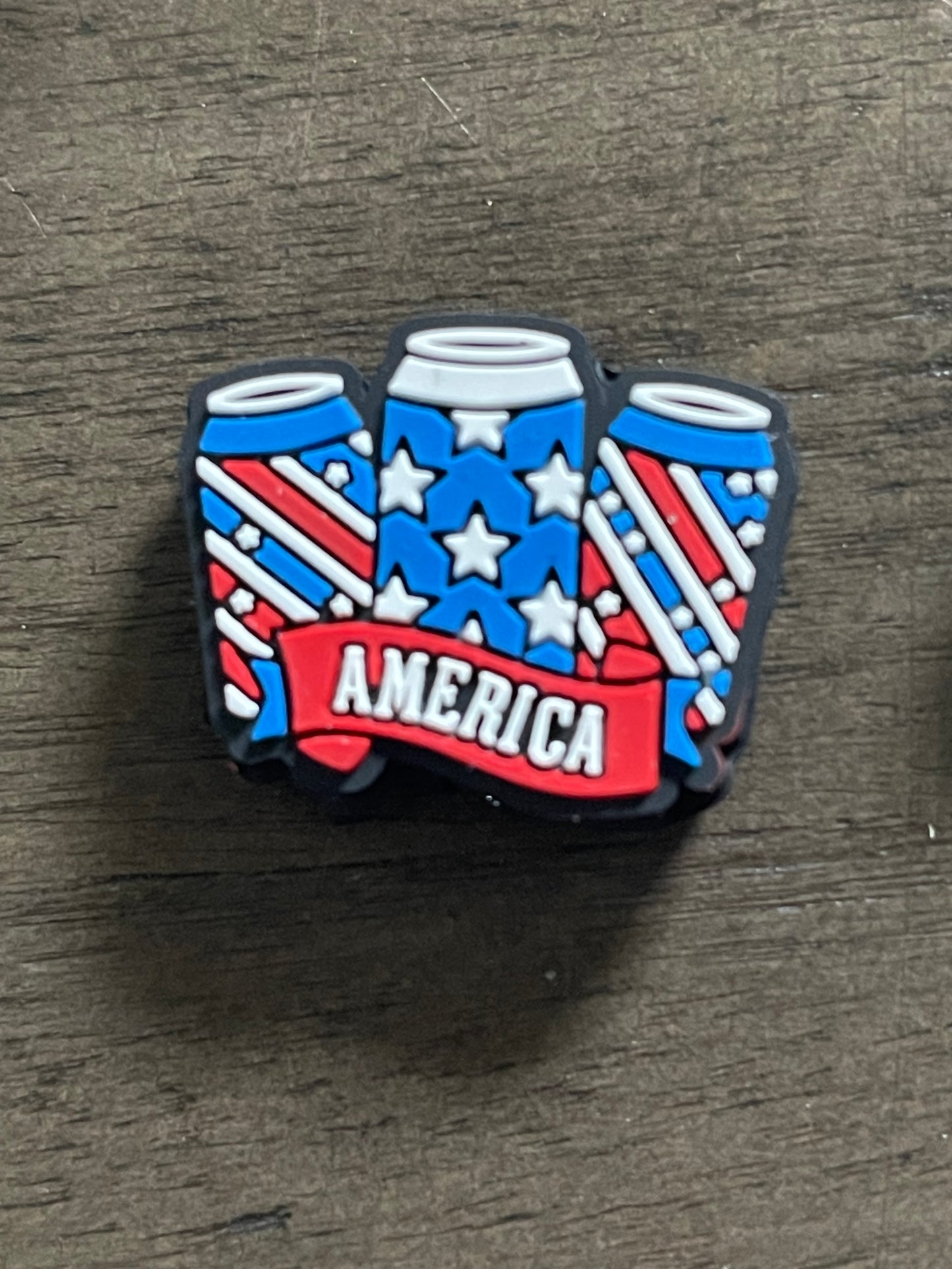 SILICONE FOCAL- Politcal - Patriotic, 4th of July Theme