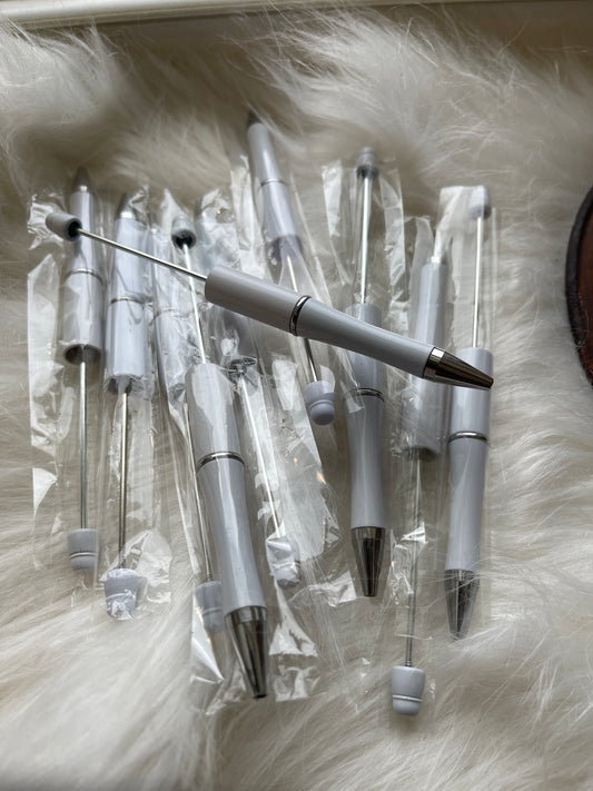PEN BLANK- WHITE (quantity discount available)