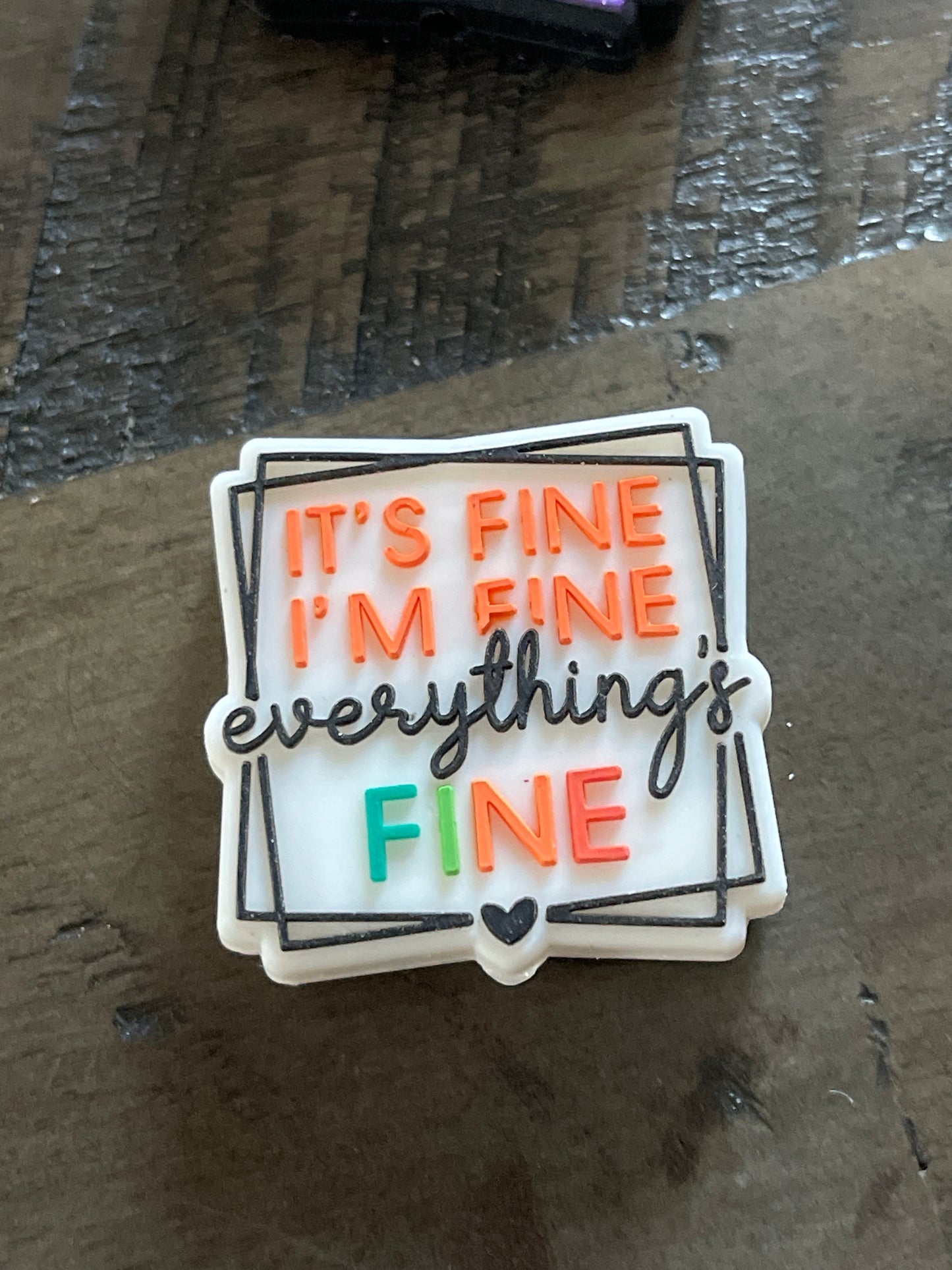 SILICONE FOCALS- ITS FINE IM FINE EVERYTHINGS FINE (3 OPTIONS)