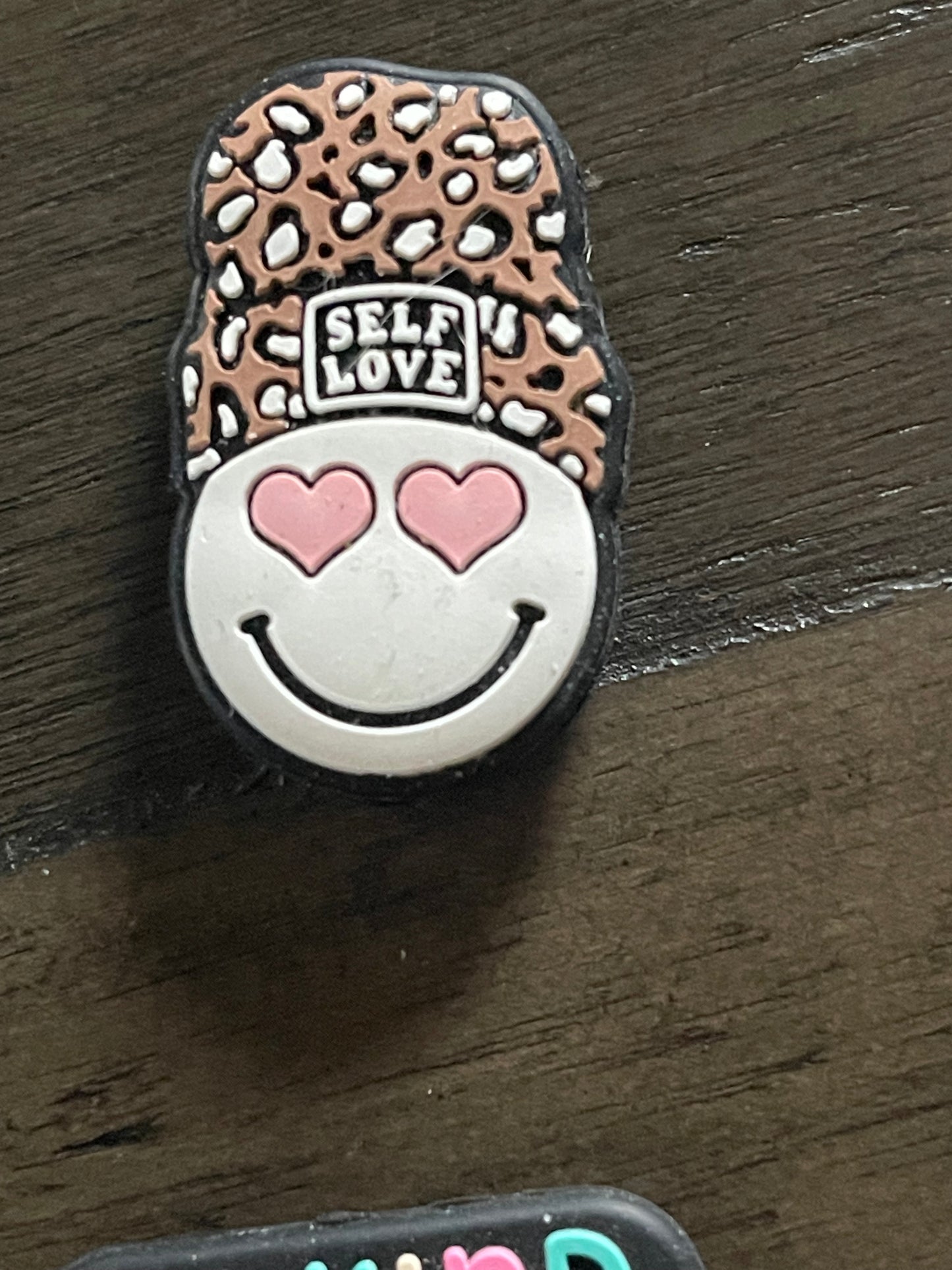 SILICONE FOCAL - Love/Happy Theme-Low Inventory Clearance)