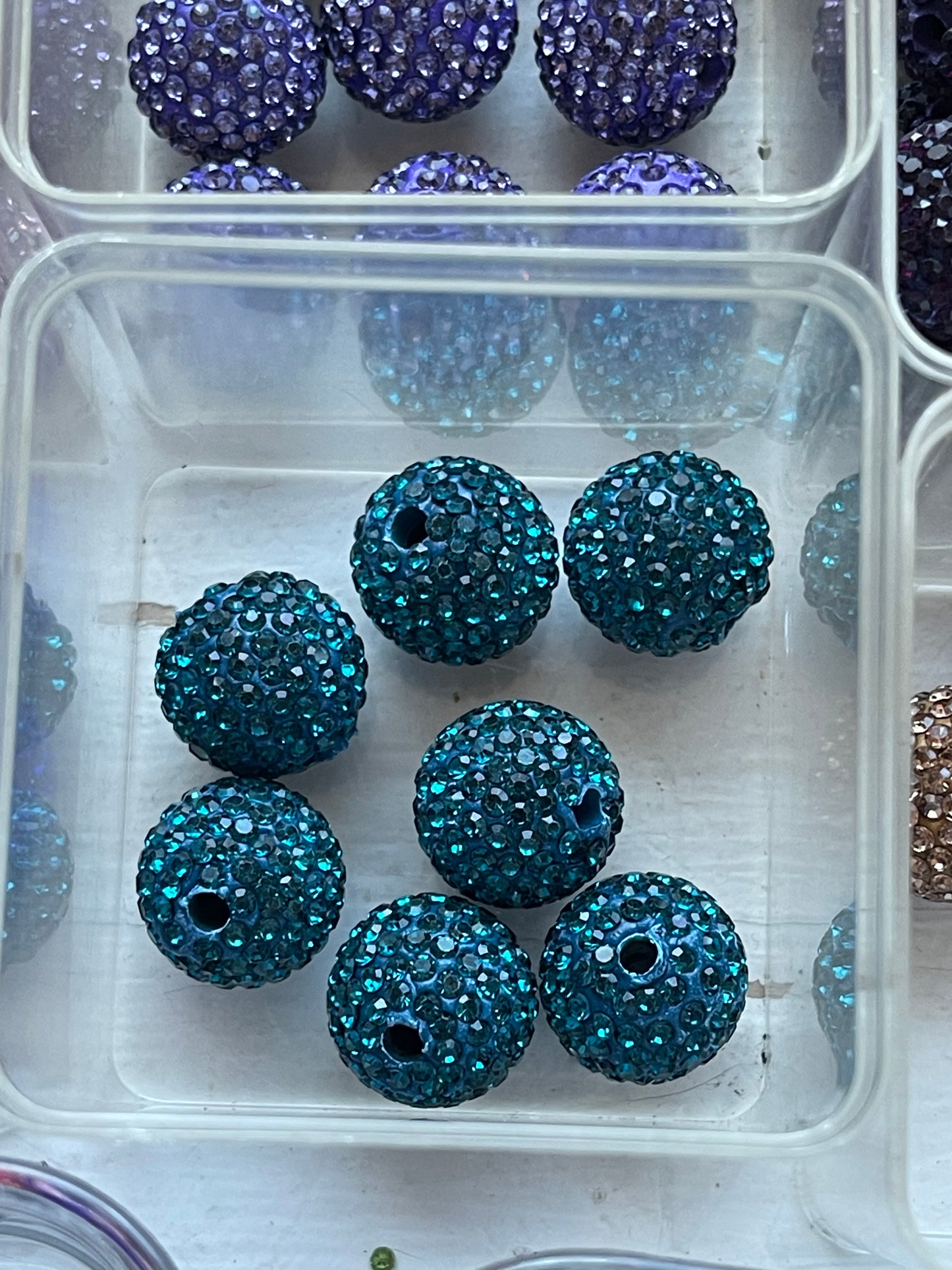 16mm RHINESTONE BEAD (37 OPTIONS)
