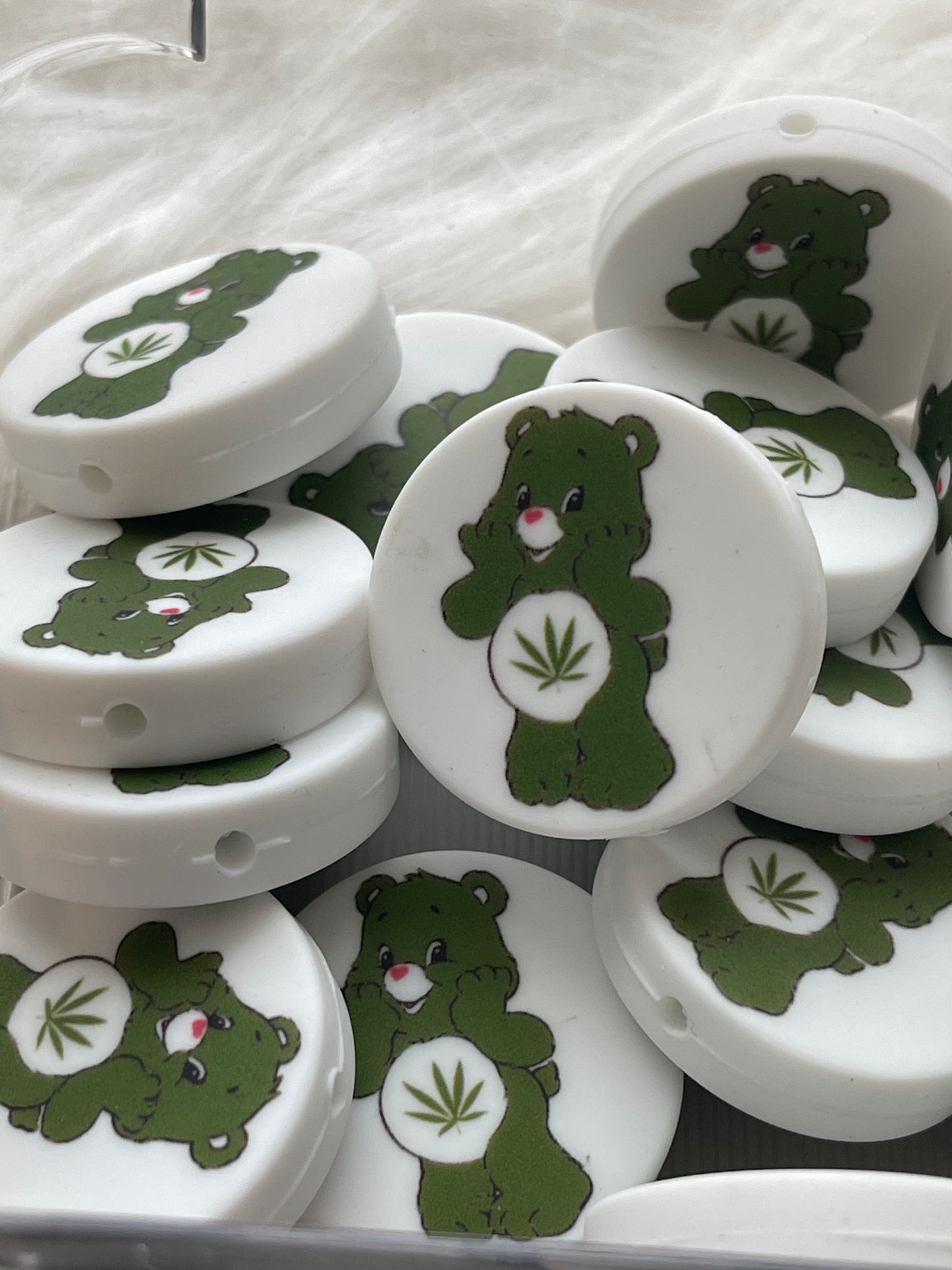 SILICONE FOCAL- Bears Belly Fun (8 Options)