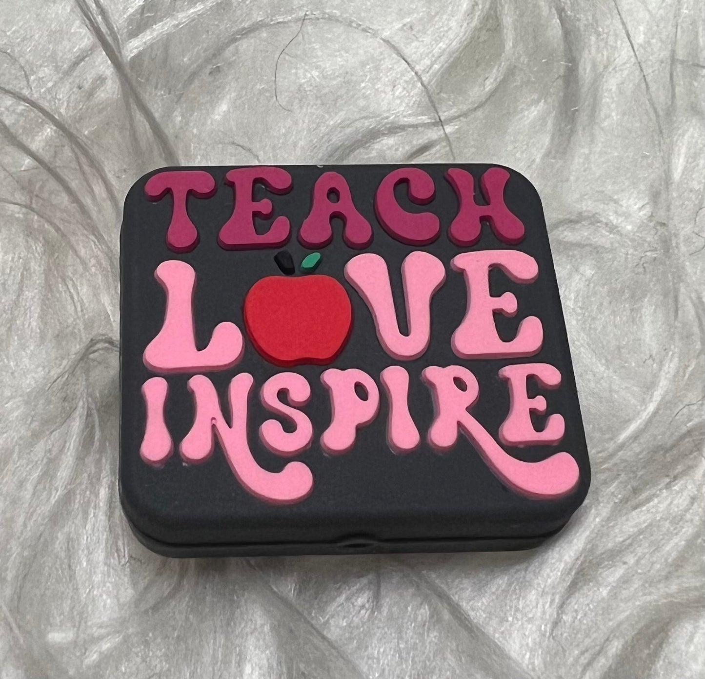 SILICONE FOCALS- SCHOOL TEACHER Theme (26 OPTIONS & Discount Scoops)