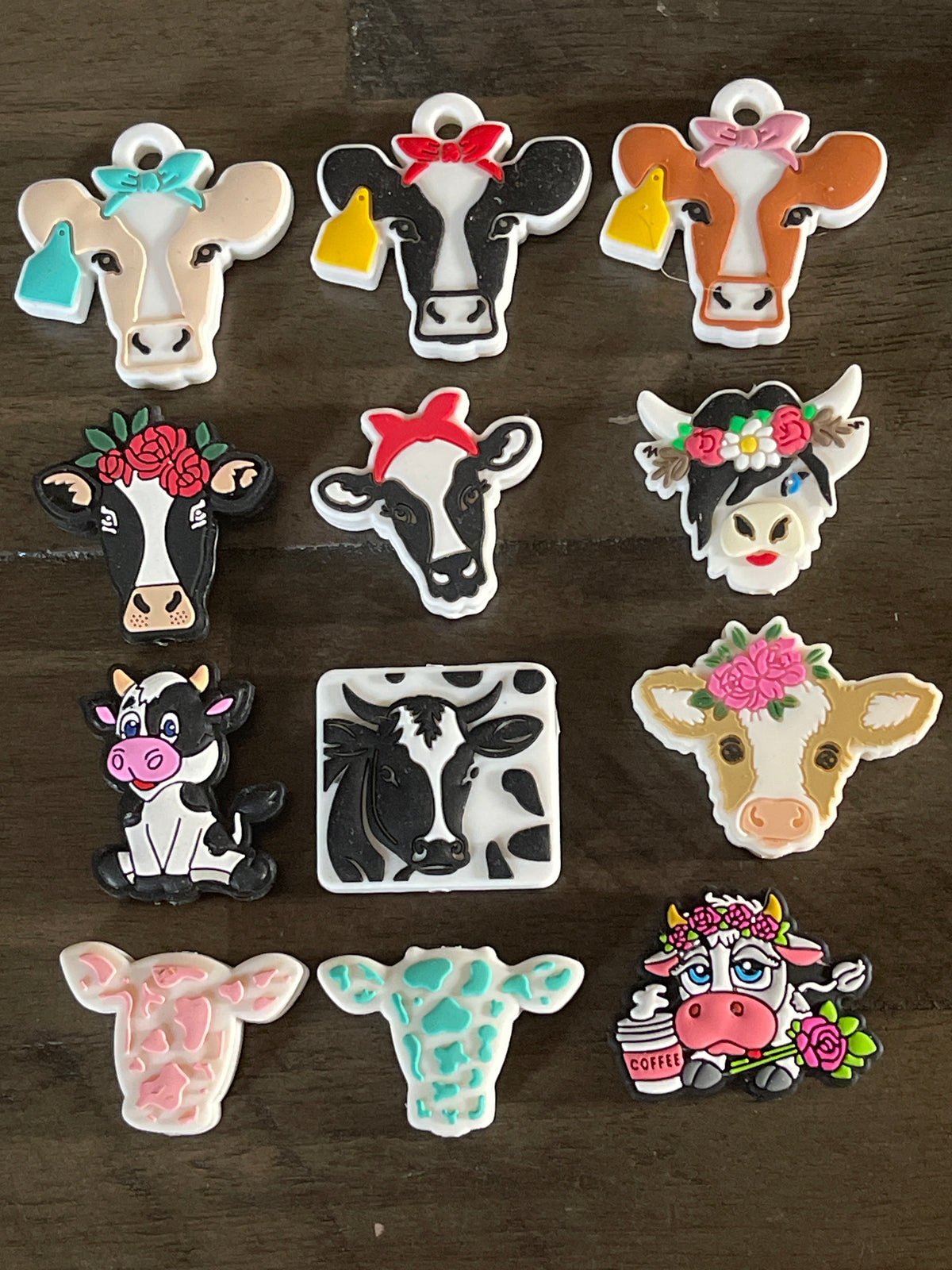 SILICONE FOCAL - Milking Cows (12 options)