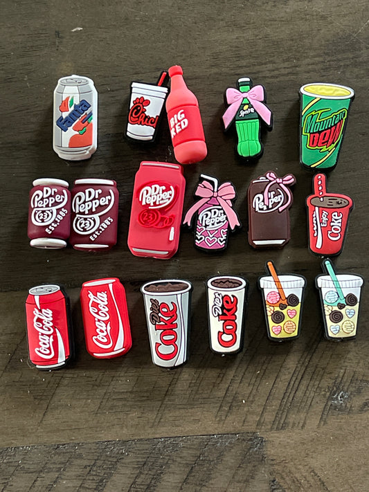 SILICONE FOCAL- Soda Pop Drink Beverages