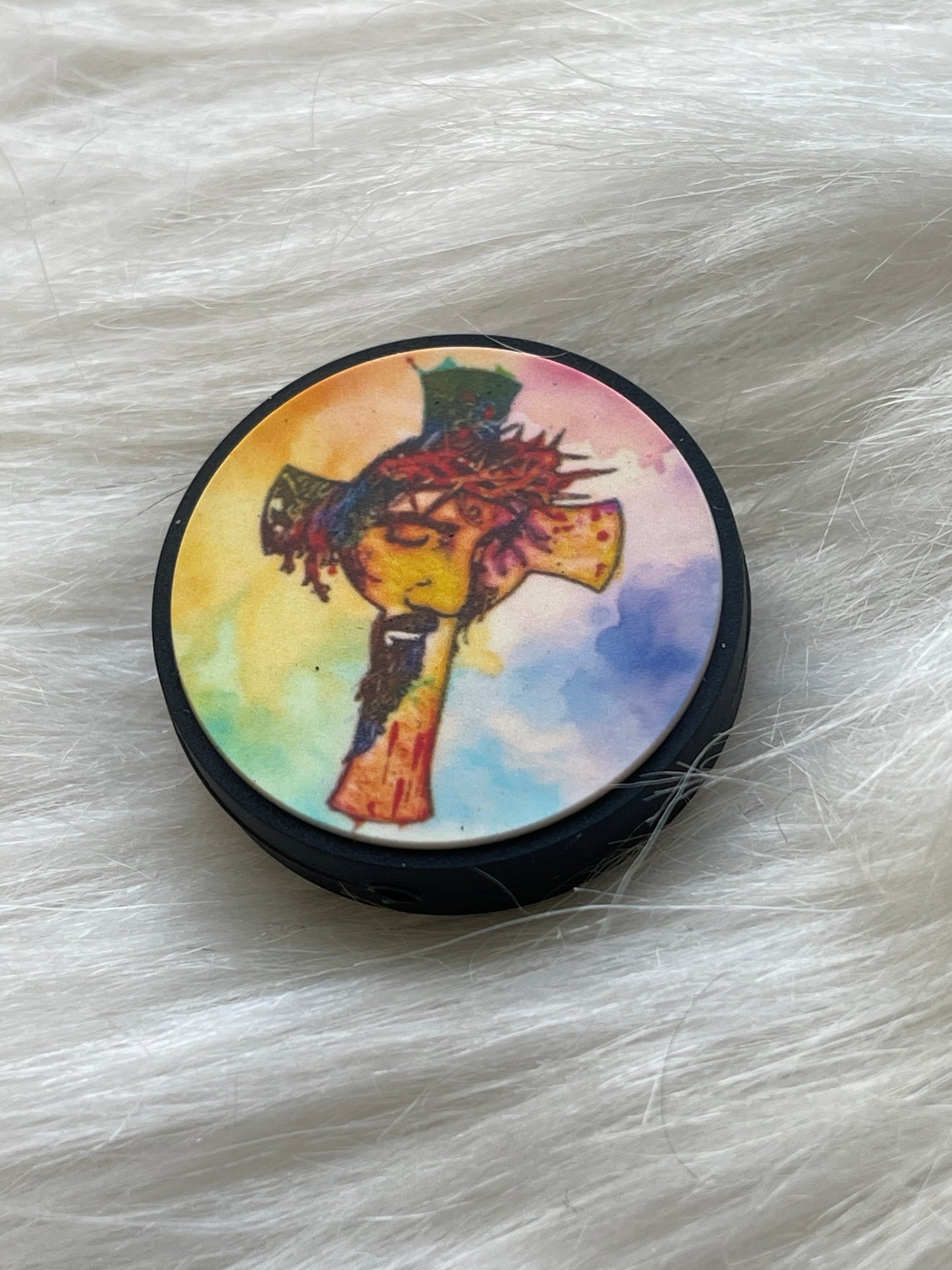SILICONE FOCAL- Cross, Jesus, Faith (18 Options & Discount Scoops)