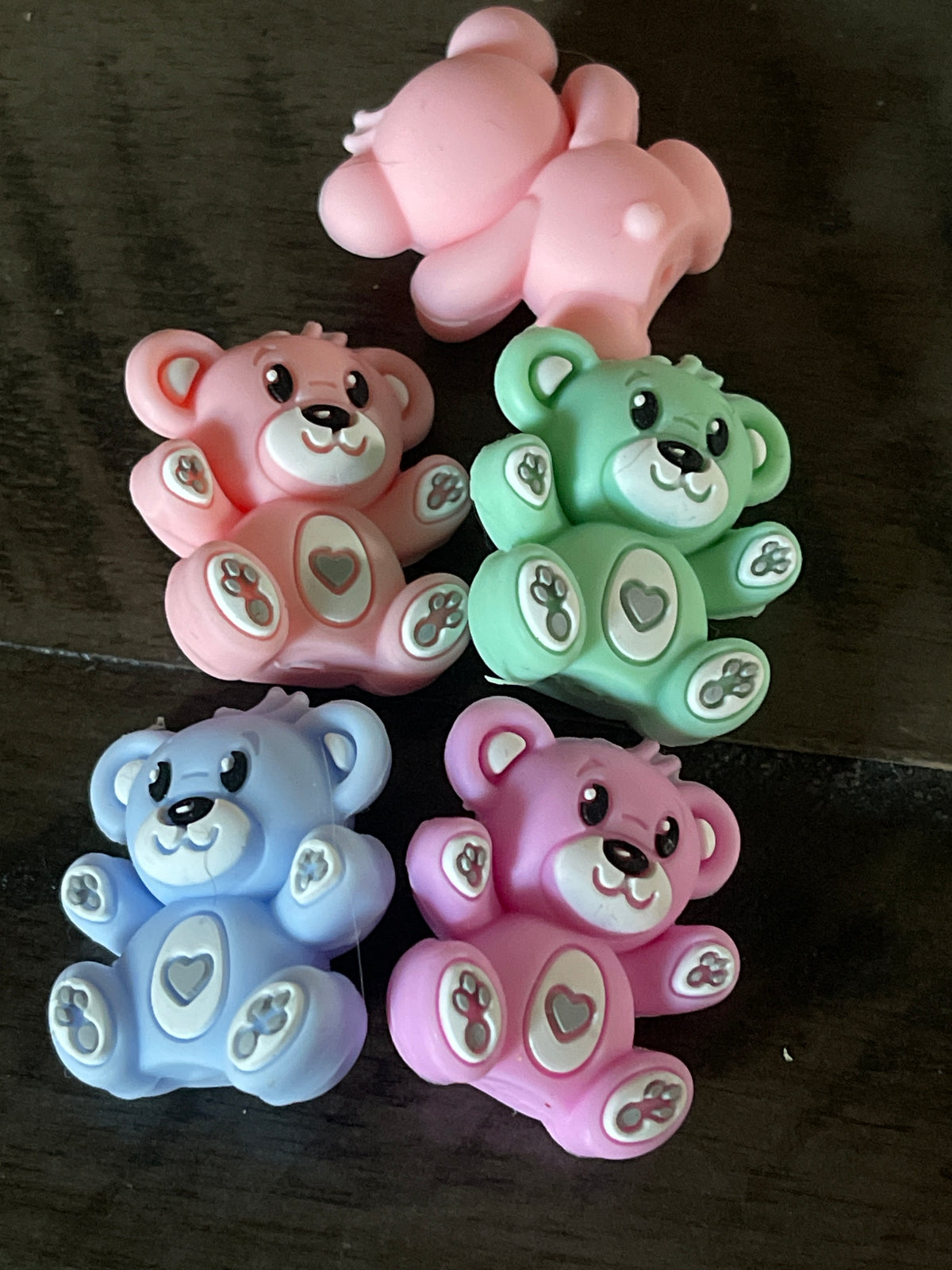 SILICONE FOCAL- Bears Belly Fun- Care (10 Options)