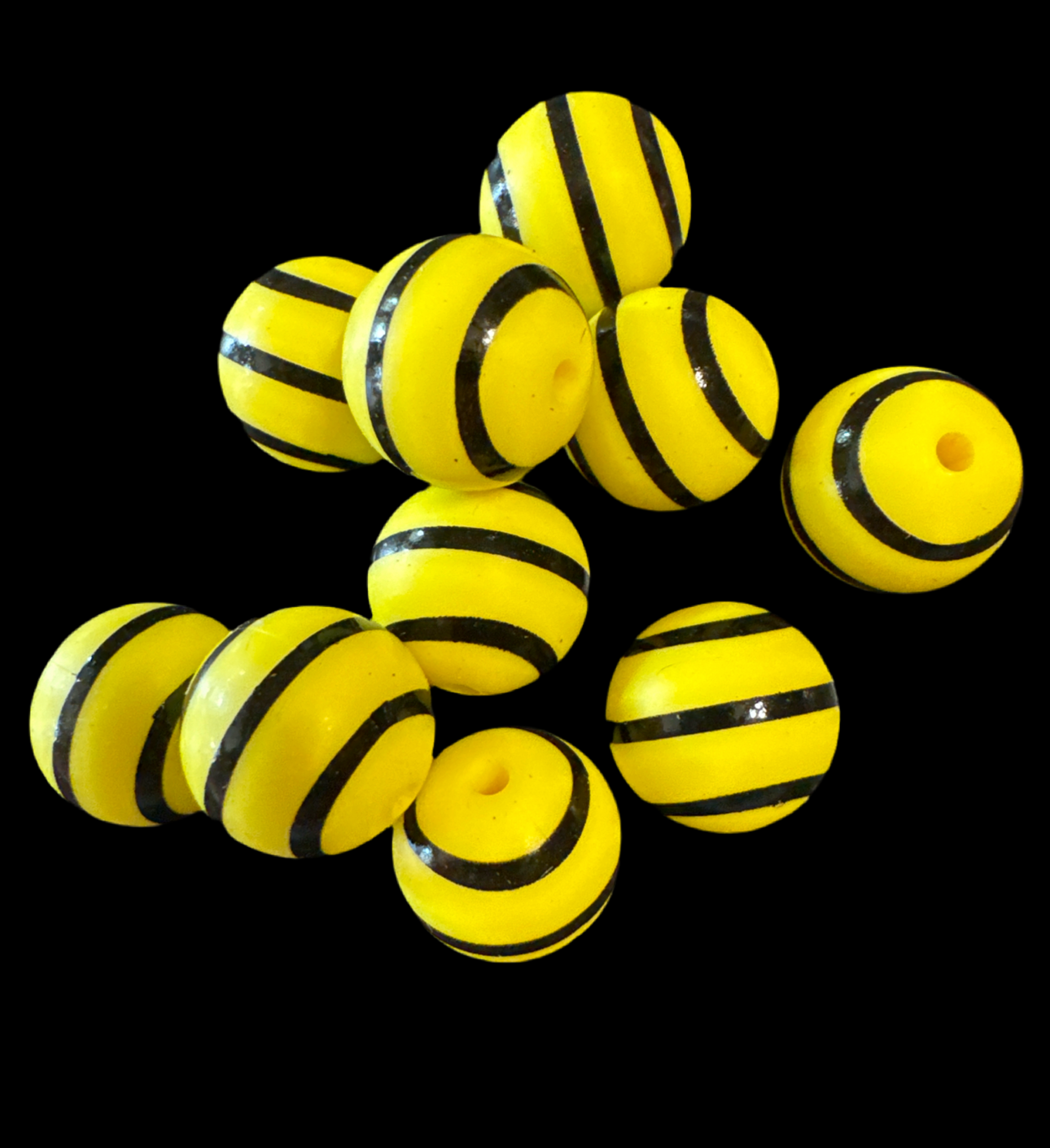 15mm SILICONE BEAD - PRINTED (21 Options)
