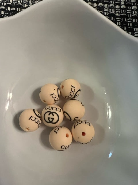 15mm SILICONE BEADS G'S